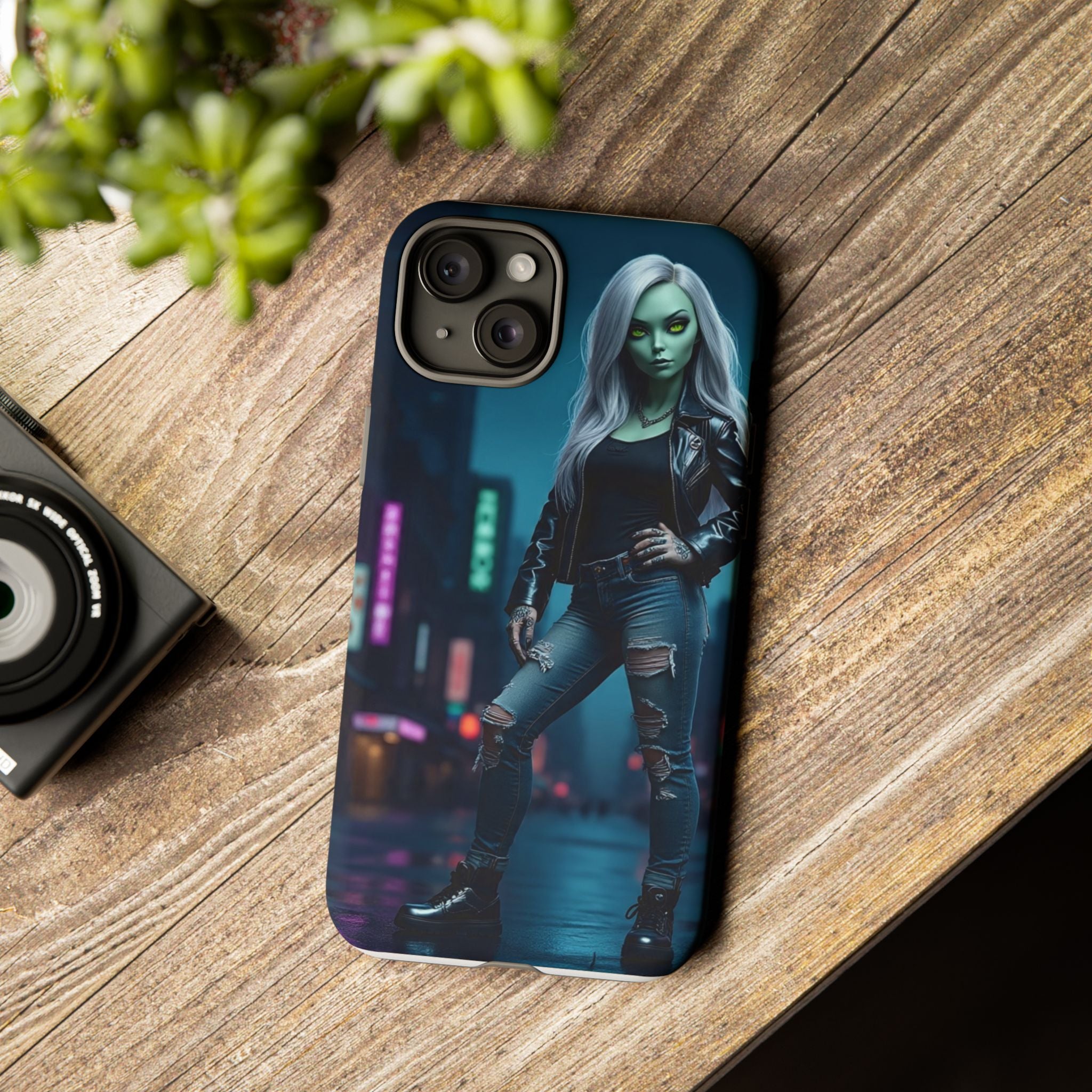 Alien Chic Tough Phone Case