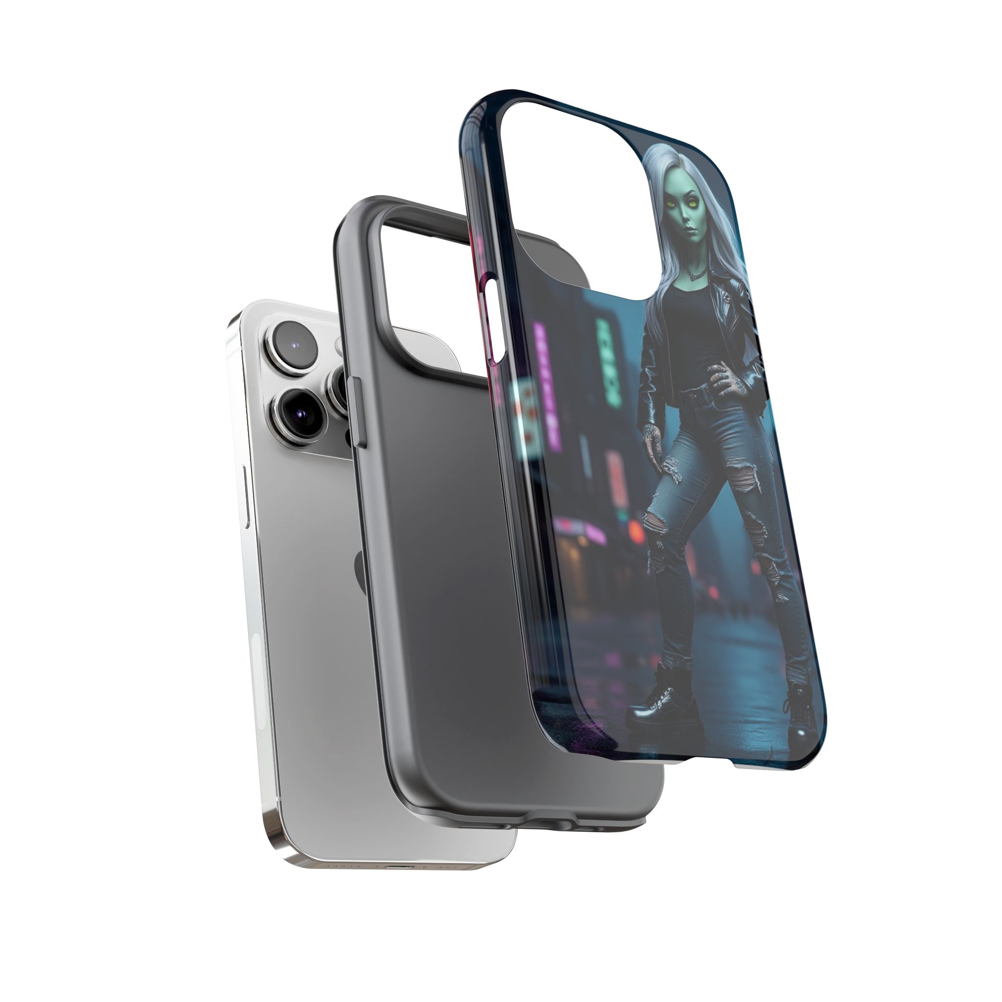 Alien Chic Tough Phone Case