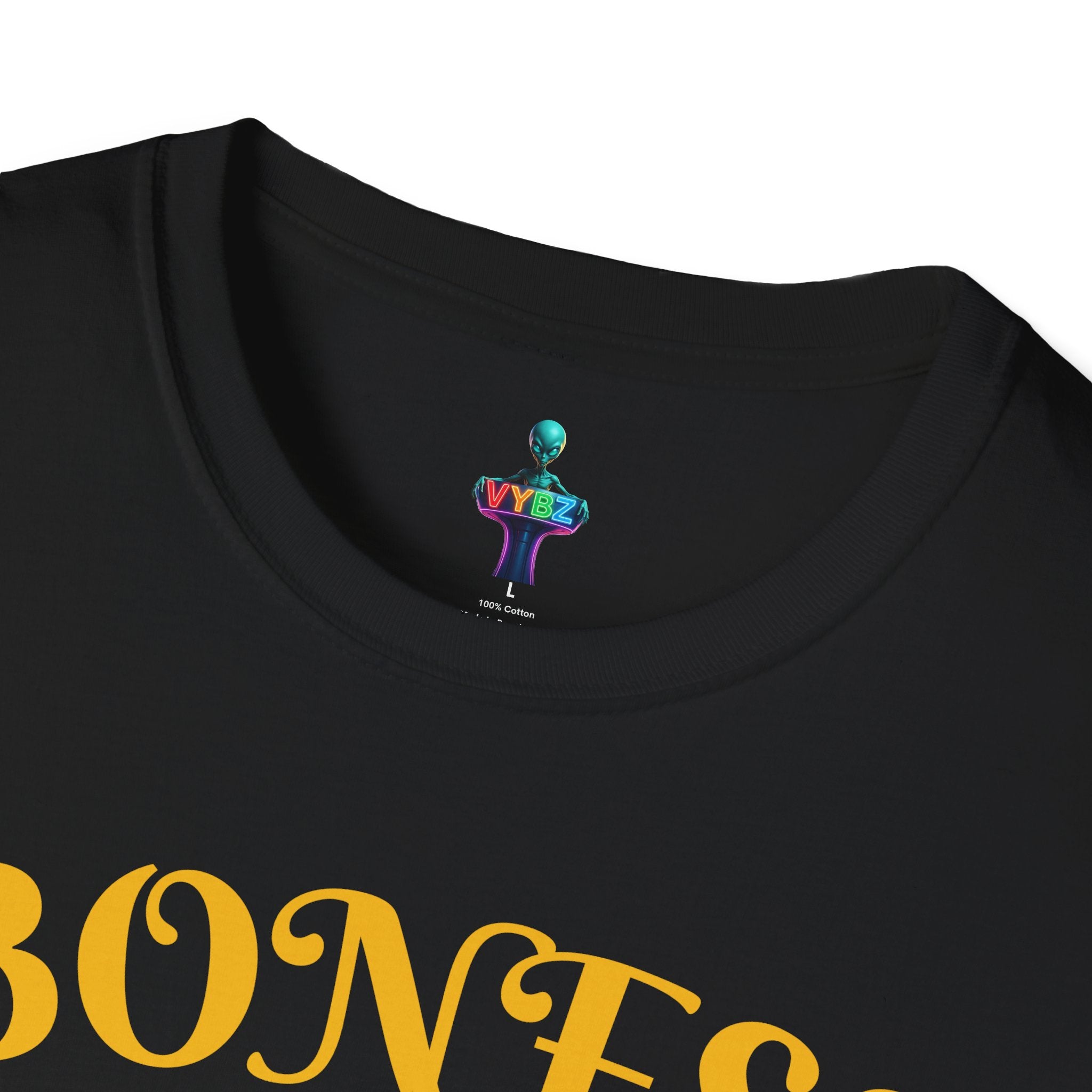 Softstyle T-Shirt with VYBZ Dogs Playing Dominos Urban Slang Design