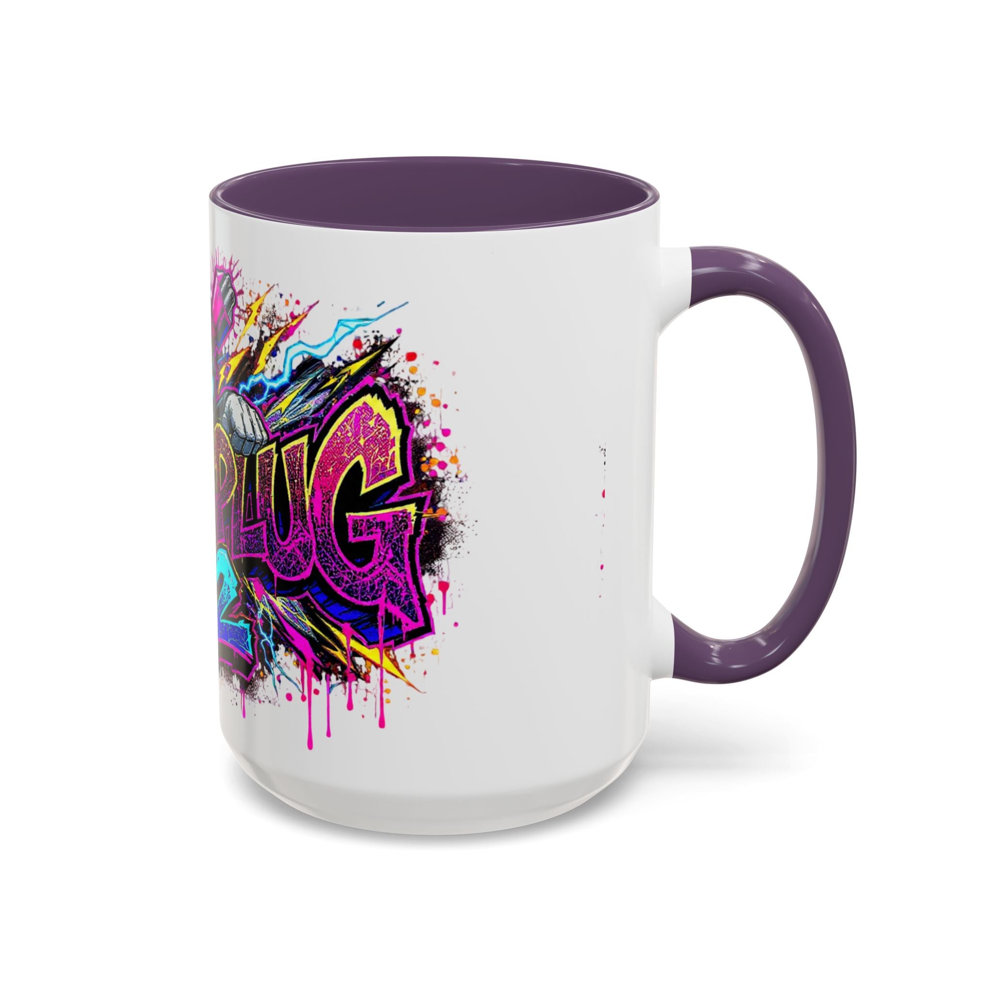 Accent Coffee Mug — The Digital Plug 612 Graphic (11/15oz)