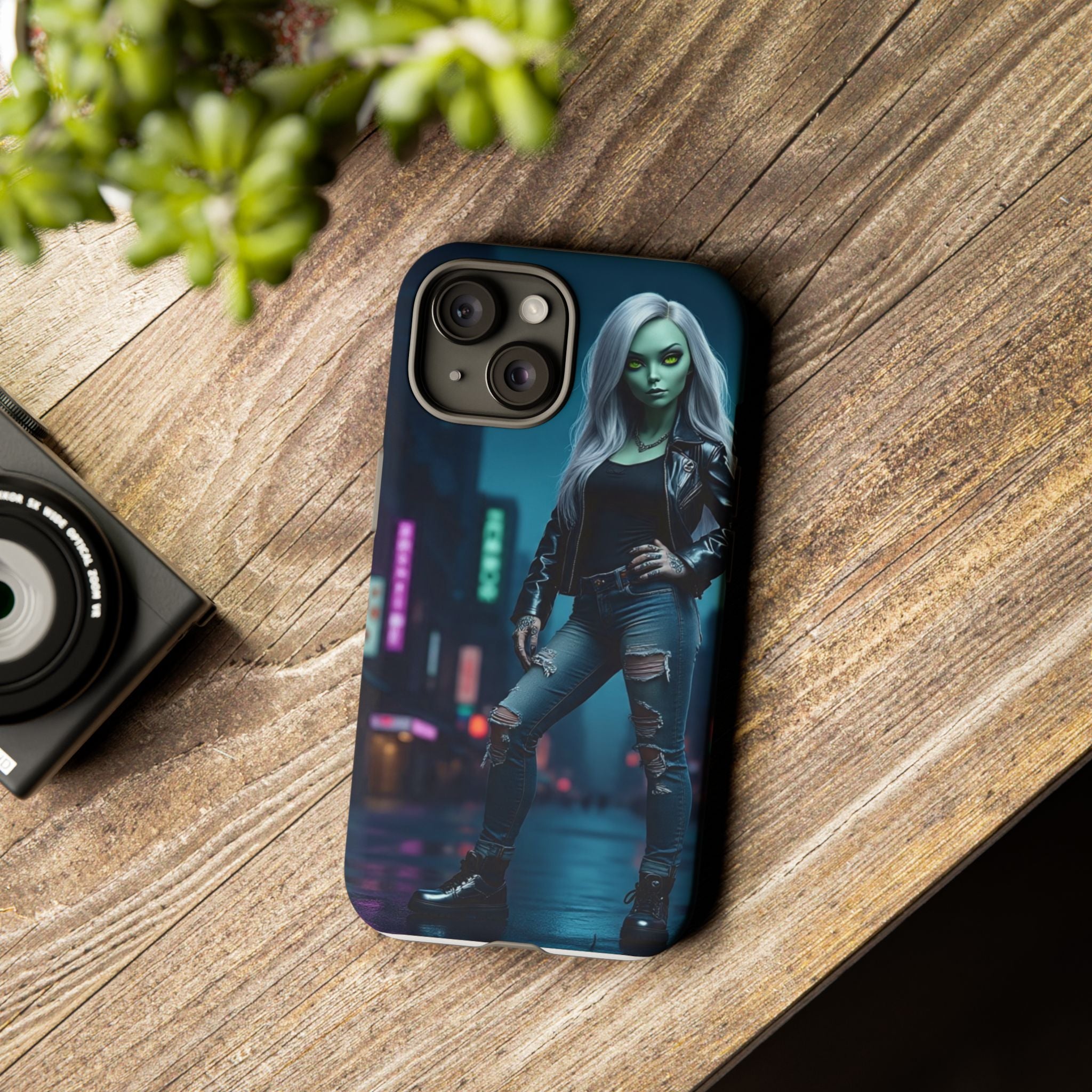 Alien Chic Tough Phone Case