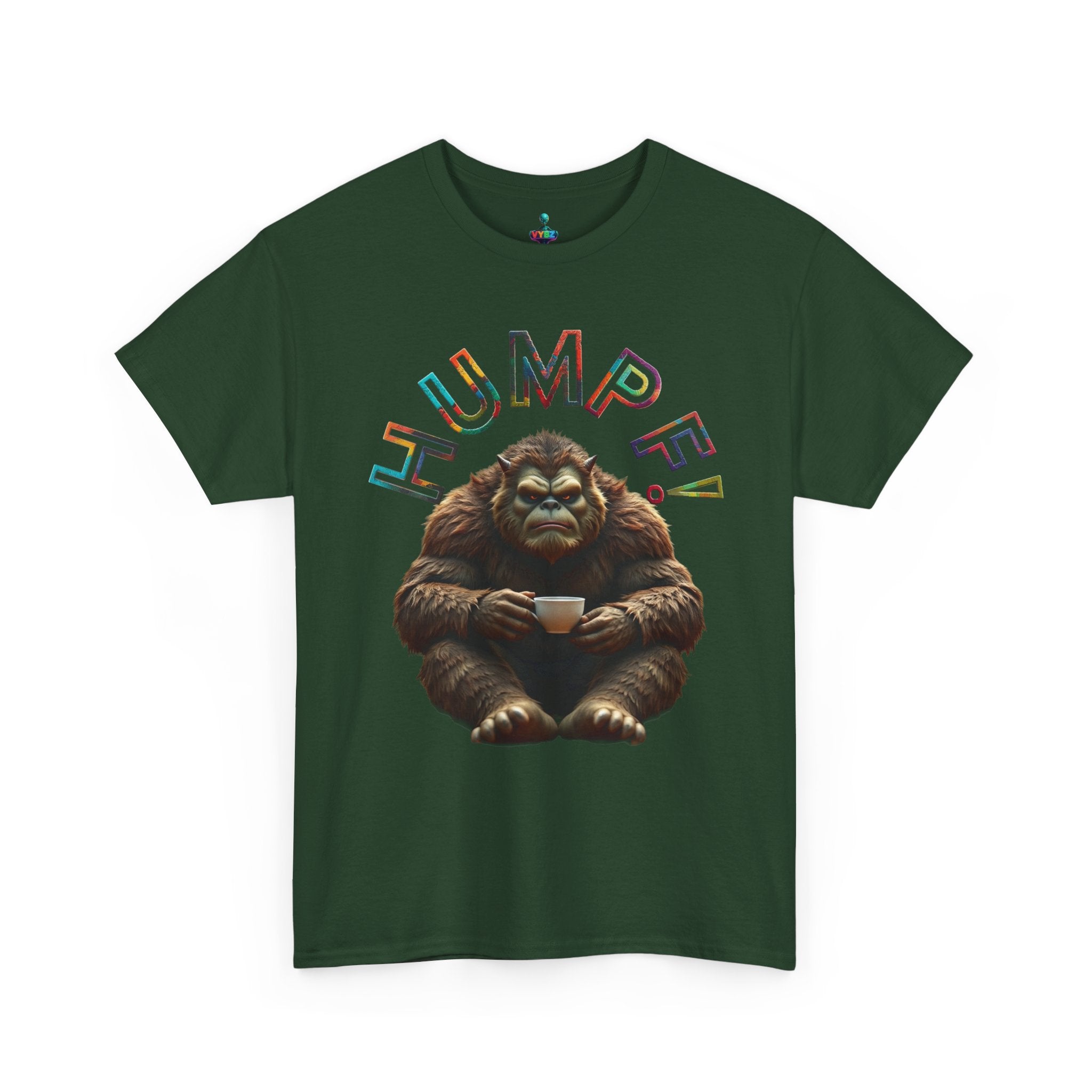 VYBZ Men's Coffee Bigfoot Tee - Autumn Exclusive Design
