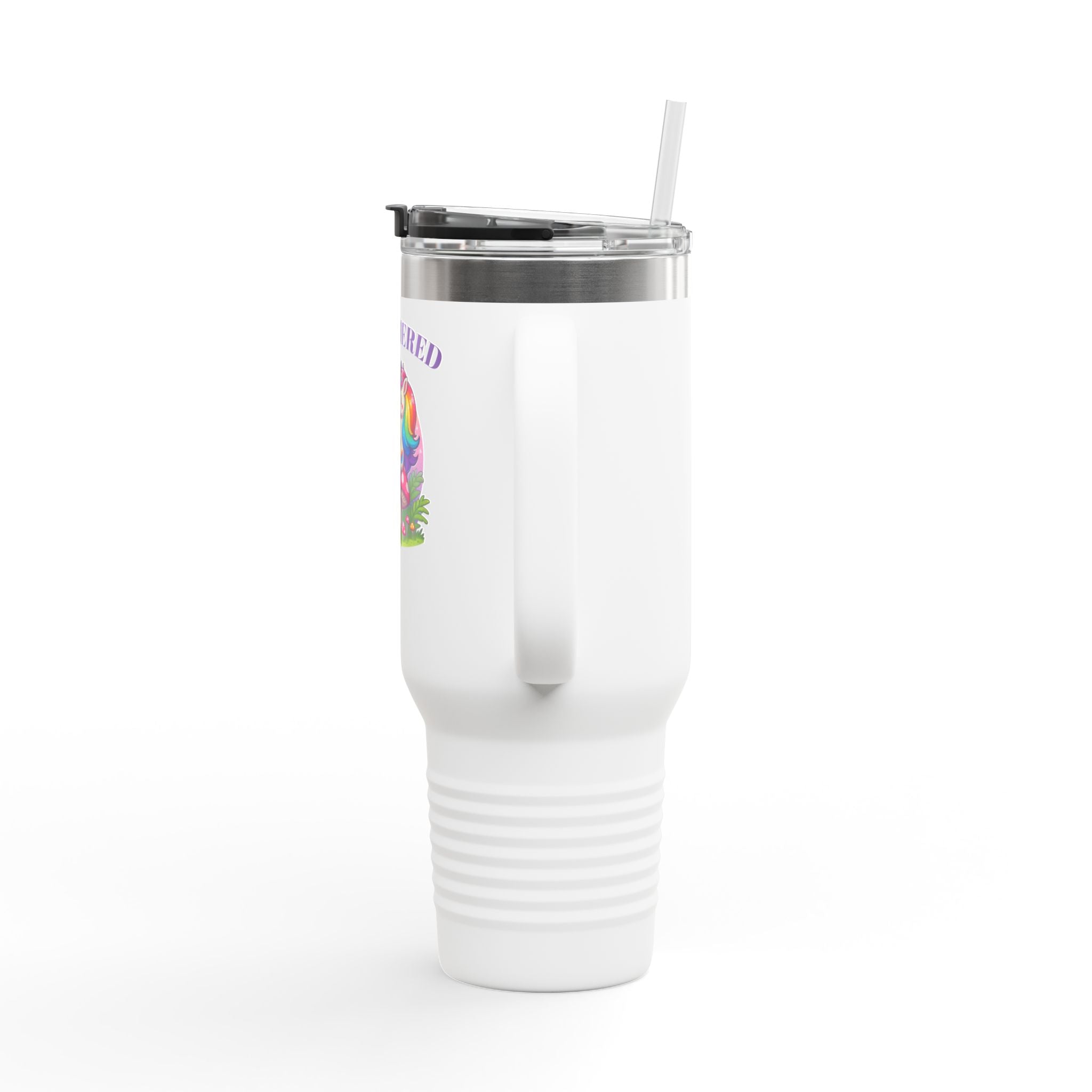 Rainbow Unicorn Insulated 40oz Travel Mug
