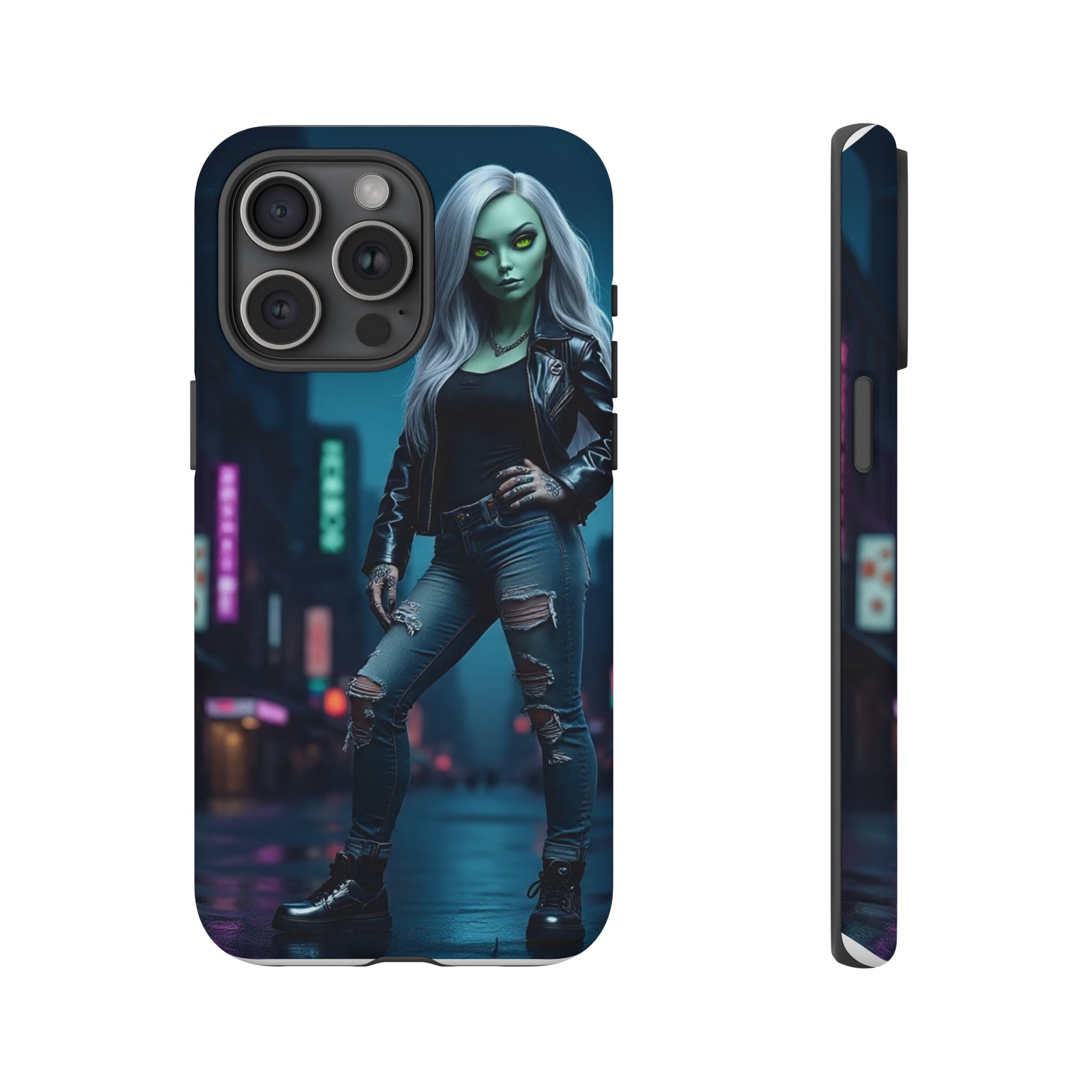 Alien Chic Tough Phone Case