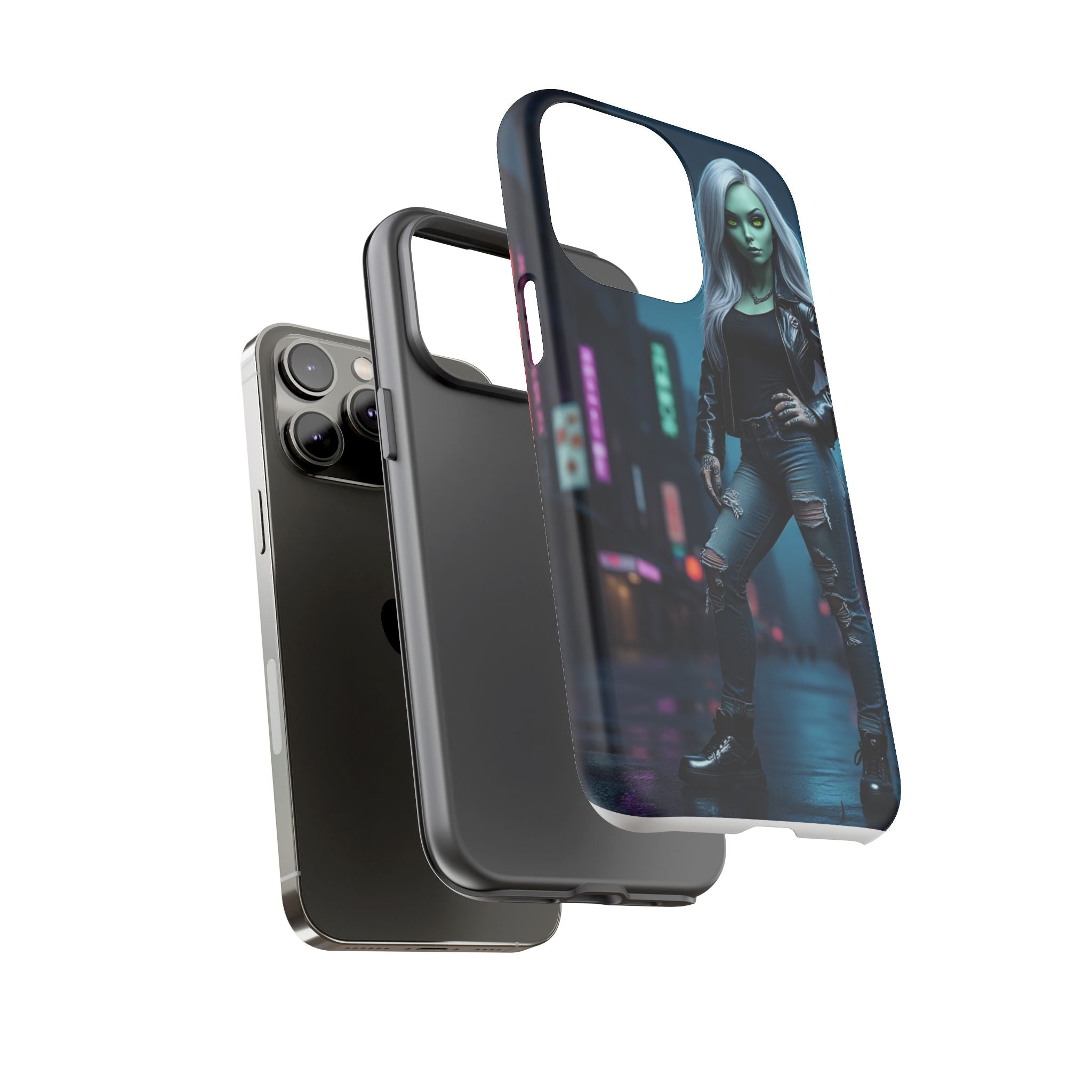 Alien Chic Tough Phone Case