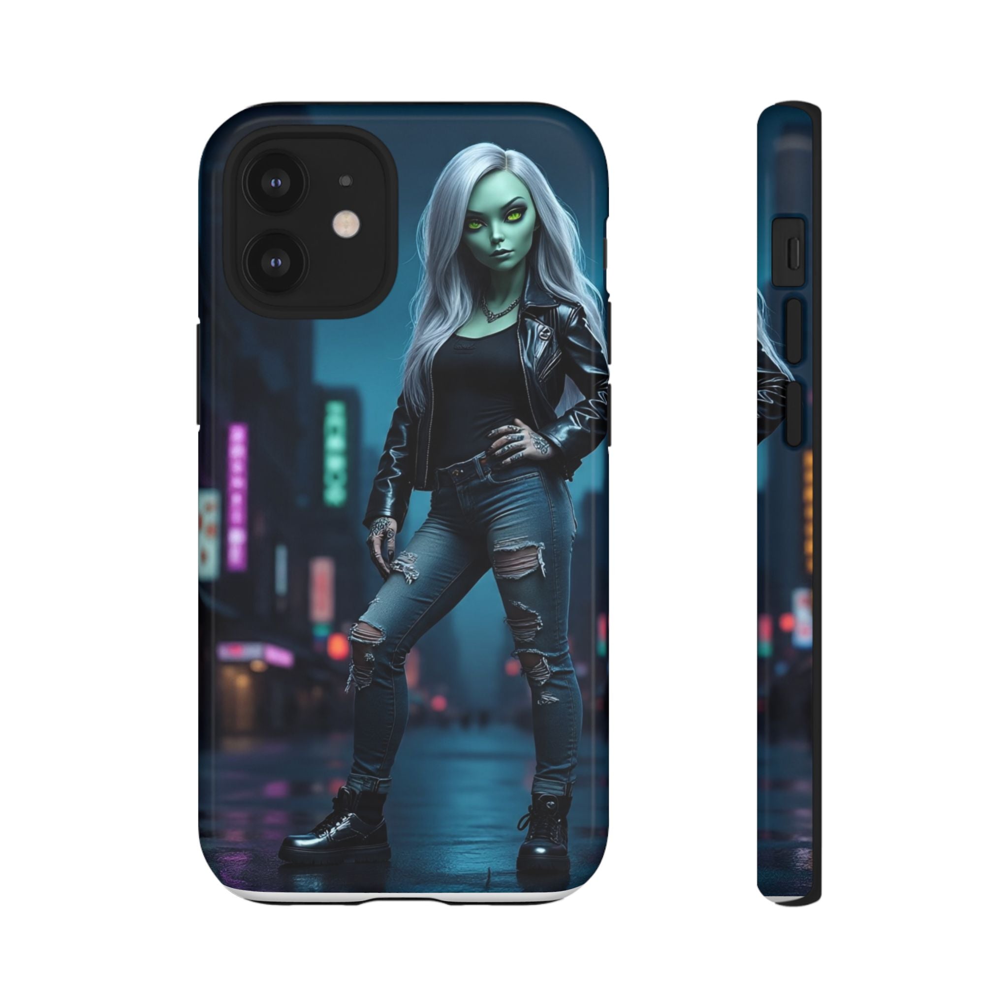 Alien Chic Tough Phone Case