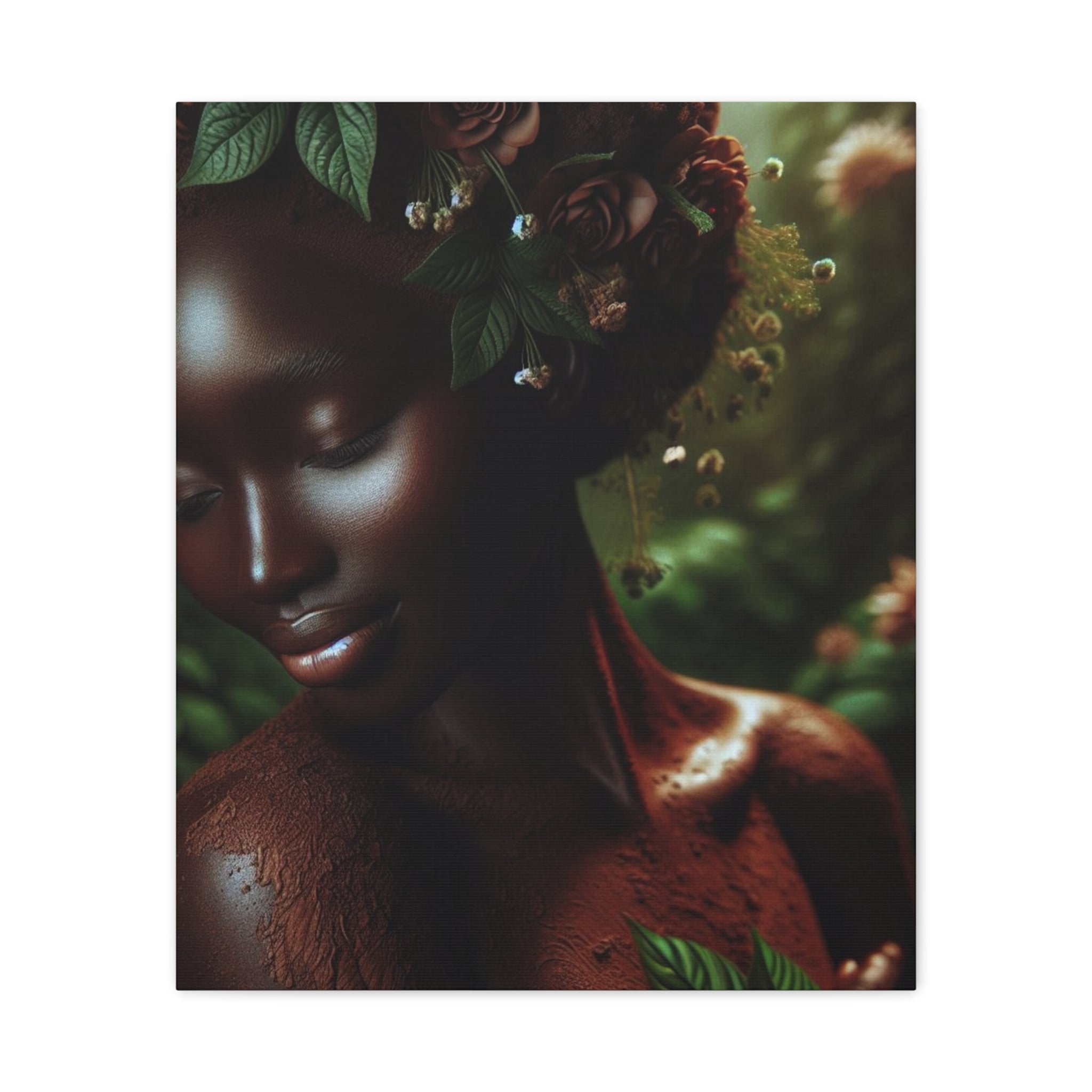 Elegant Mother Nature Canvas Art Print