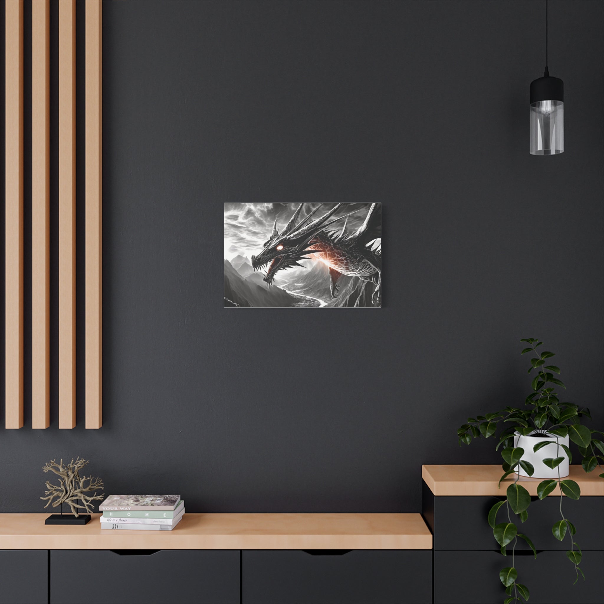 Dragon Art Canvas Print