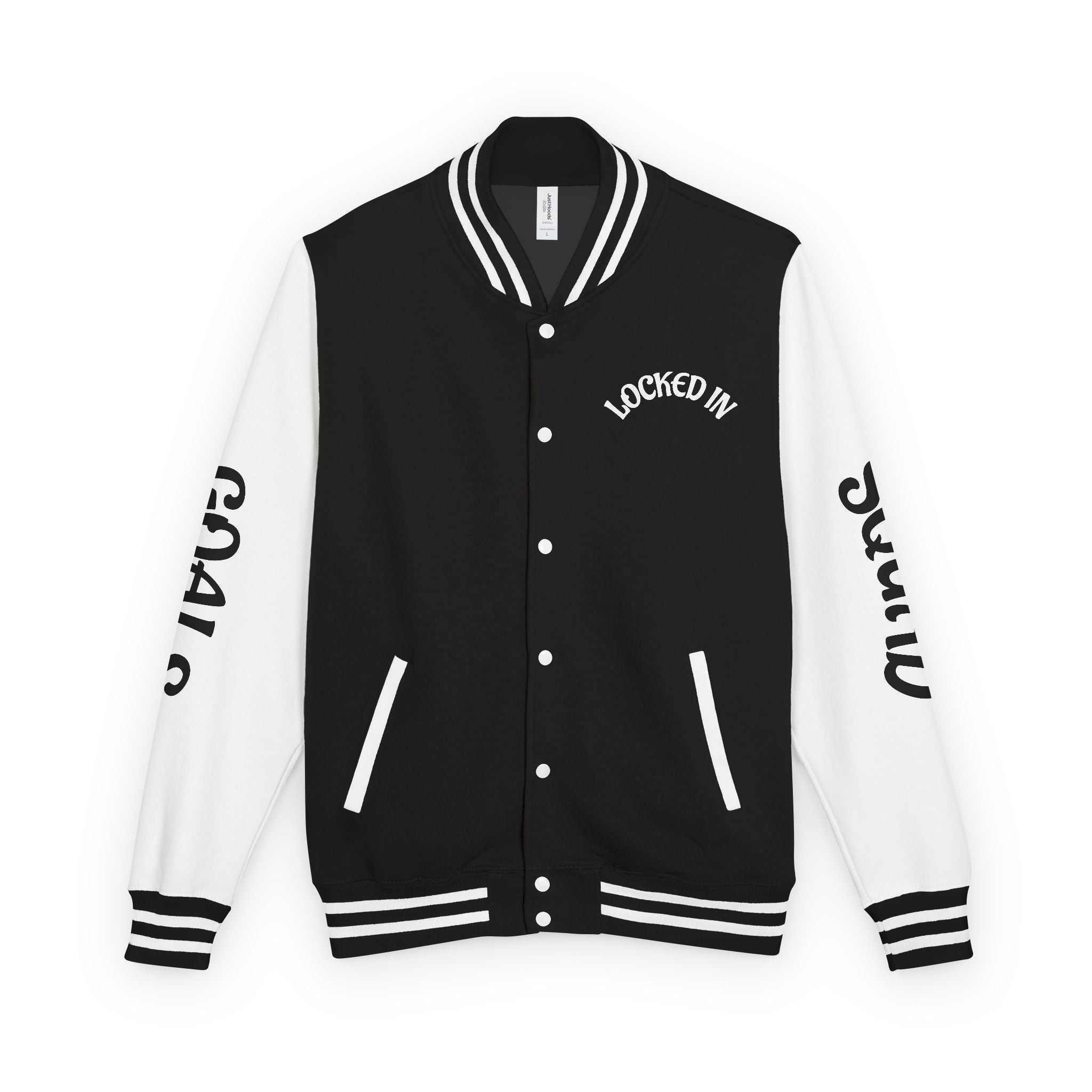 VYBZ "Locked In Goals" Heavyweight Letterman Jacket