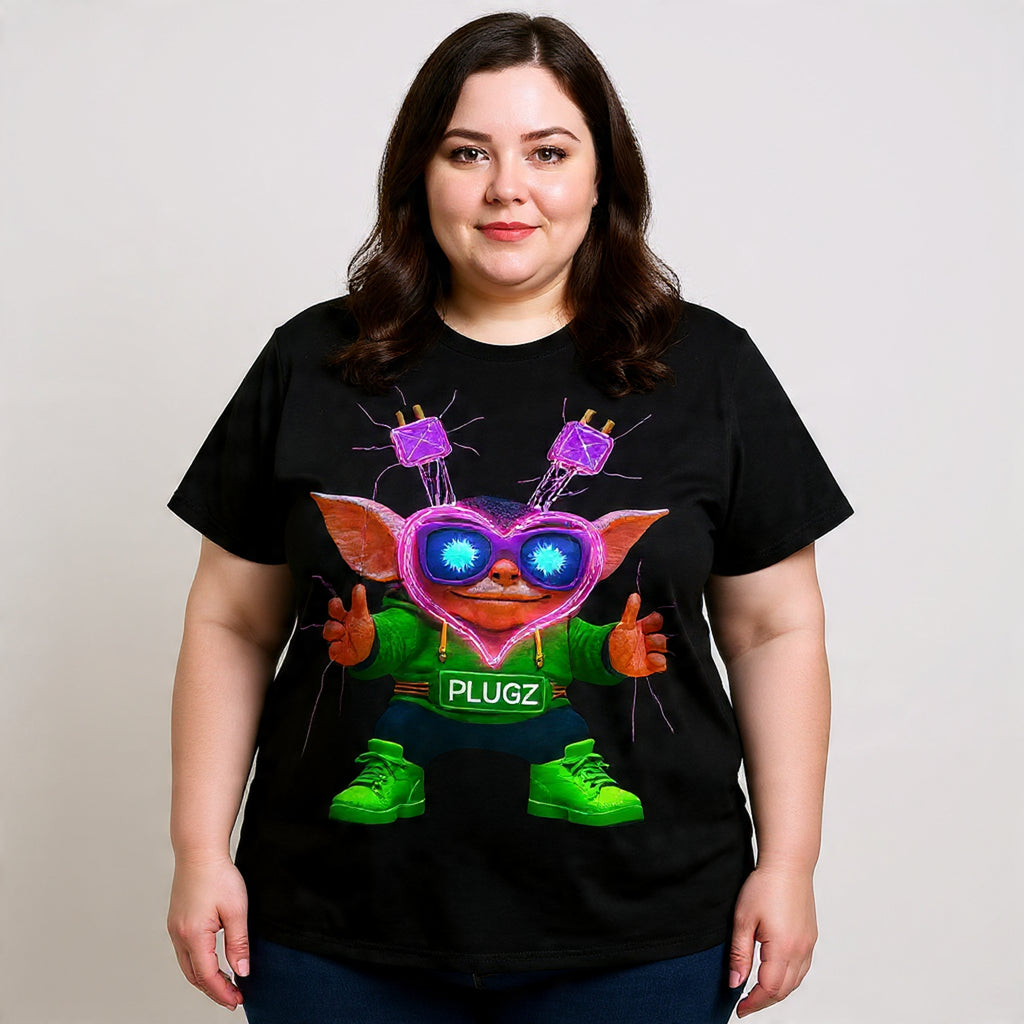 Limited Neon Love Misfits Plugz T-Shirt