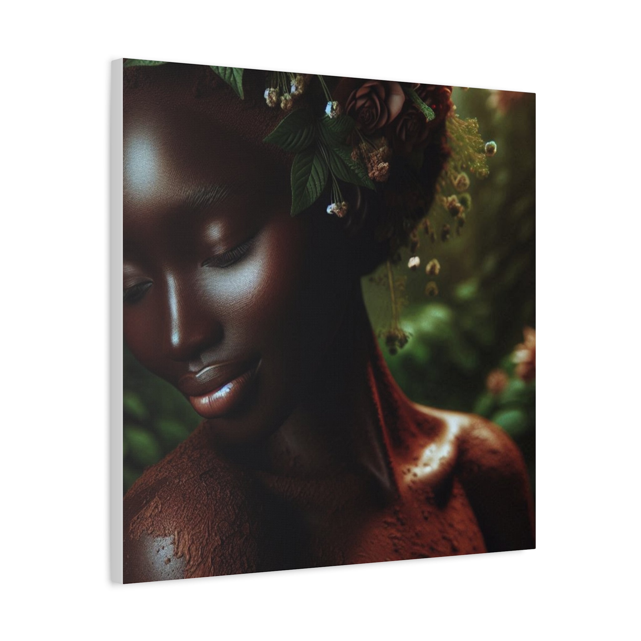 Elegant Mother Nature Canvas Art Print