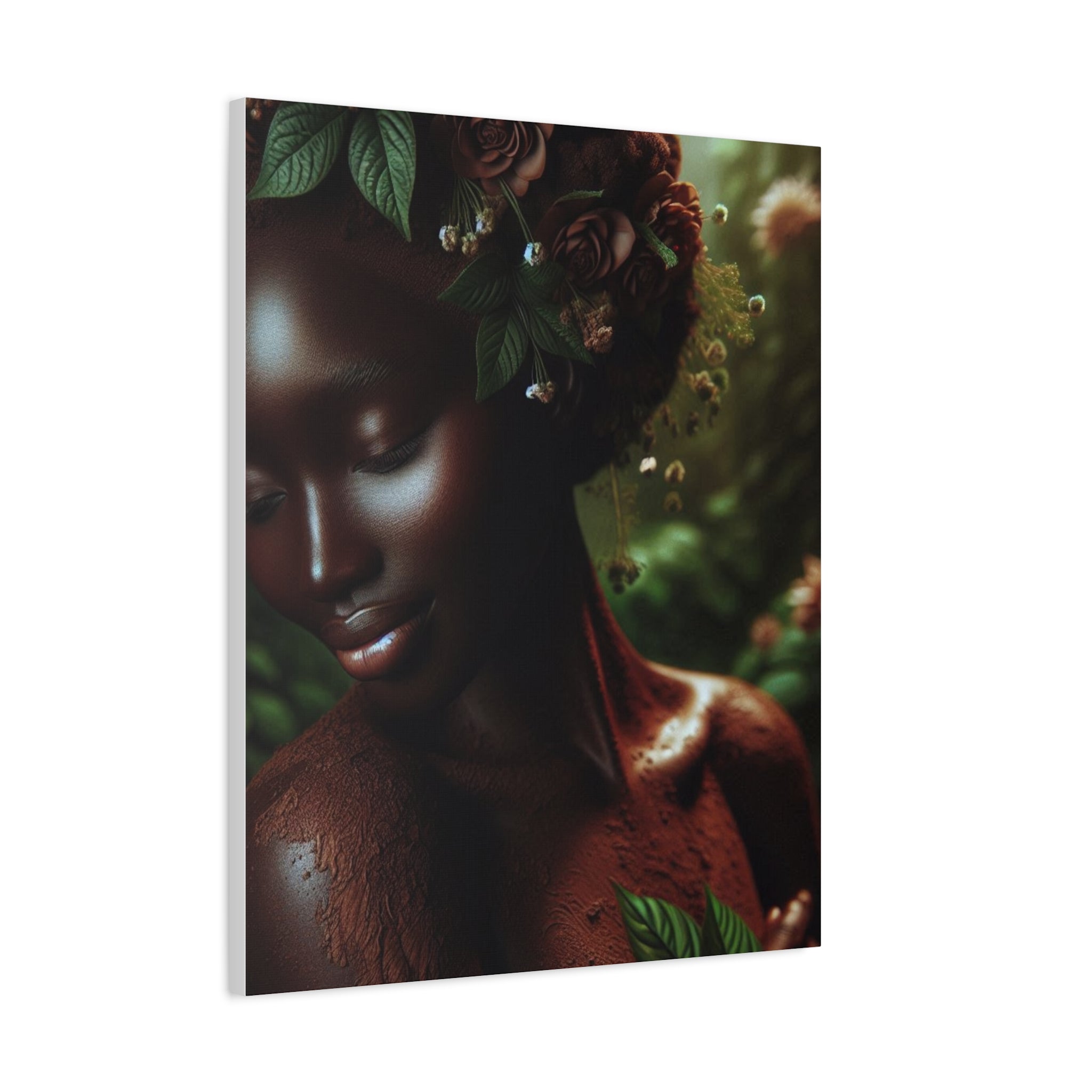 Elegant Mother Nature Canvas Art Print