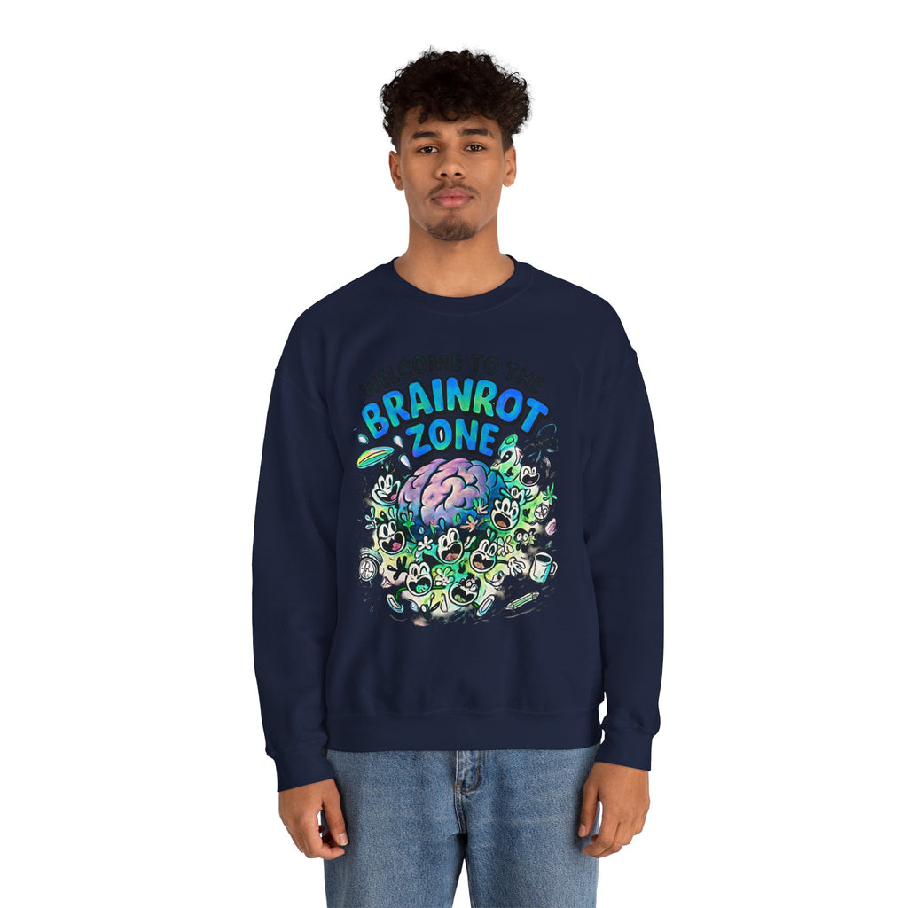 Brainrot Zone Unisex Heavy Blend™ Crewneck Sweatshirt