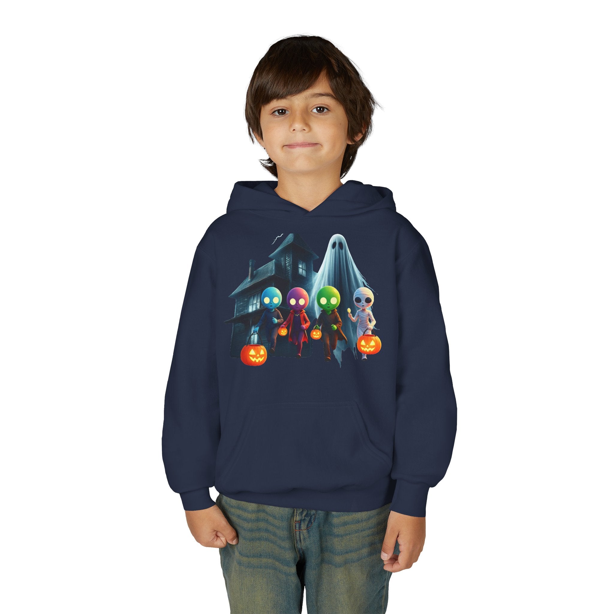 VYBZ "Aliens & Ghost" Youth Hooded Sweatshirt