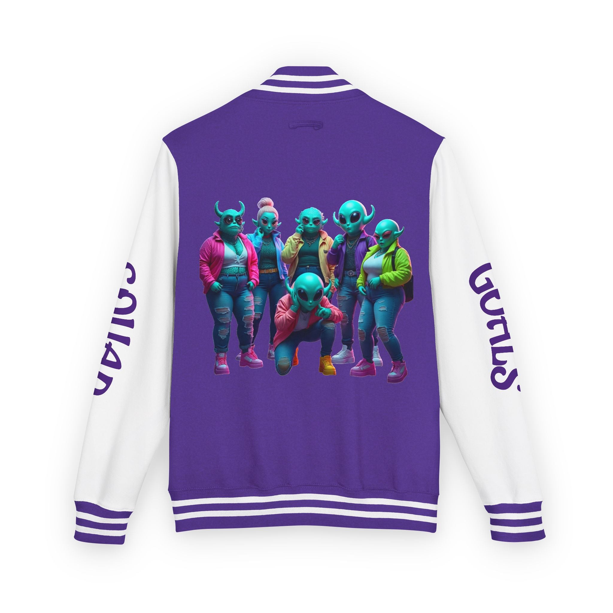 VYBZ "Locked In Goals" Heavyweight Letterman Jacket