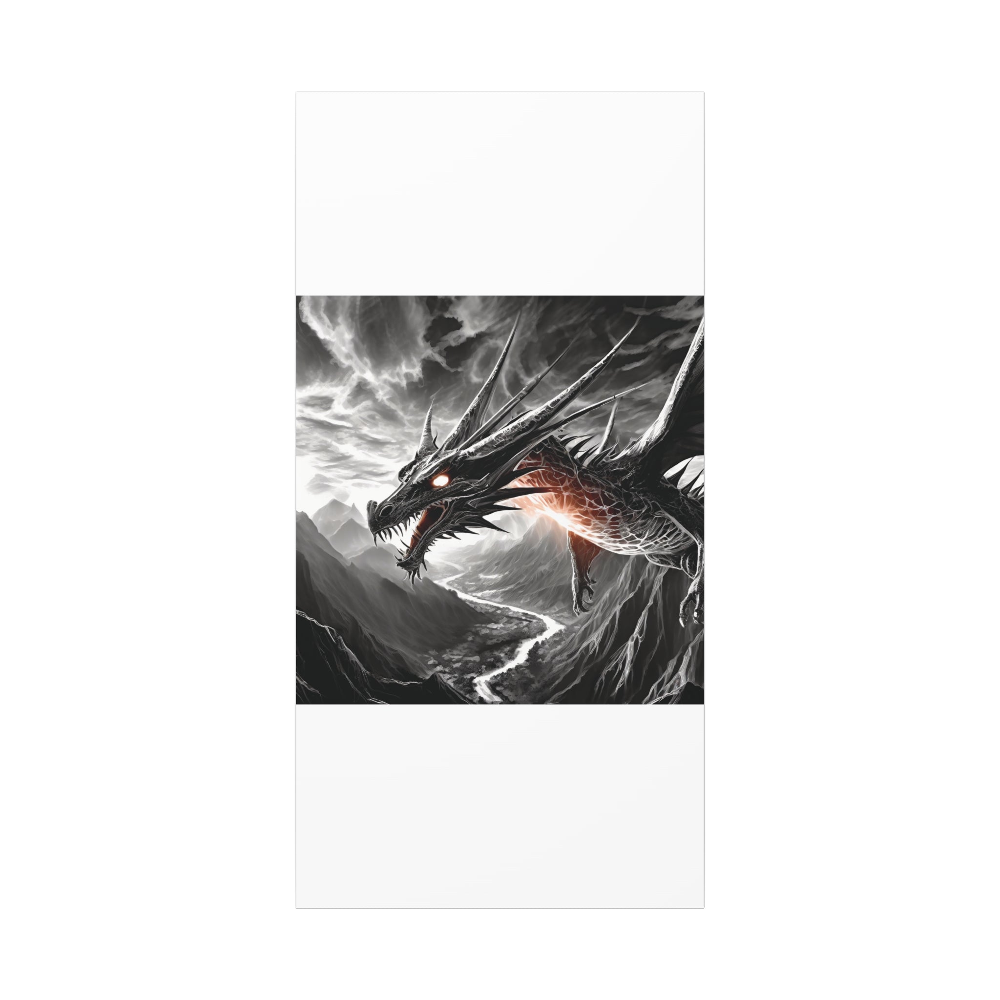 Dragon Art Canvas Print