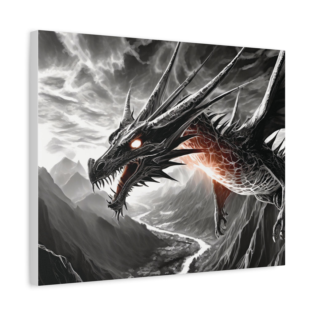 Dragon Art Canvas Print