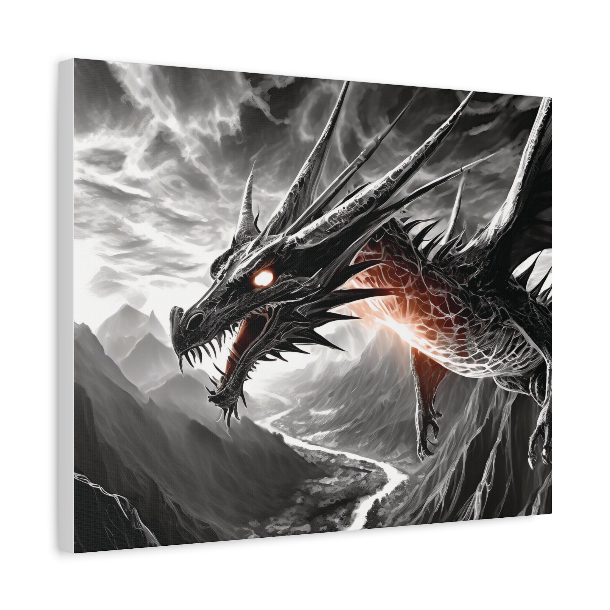 Dragon Art Canvas Print