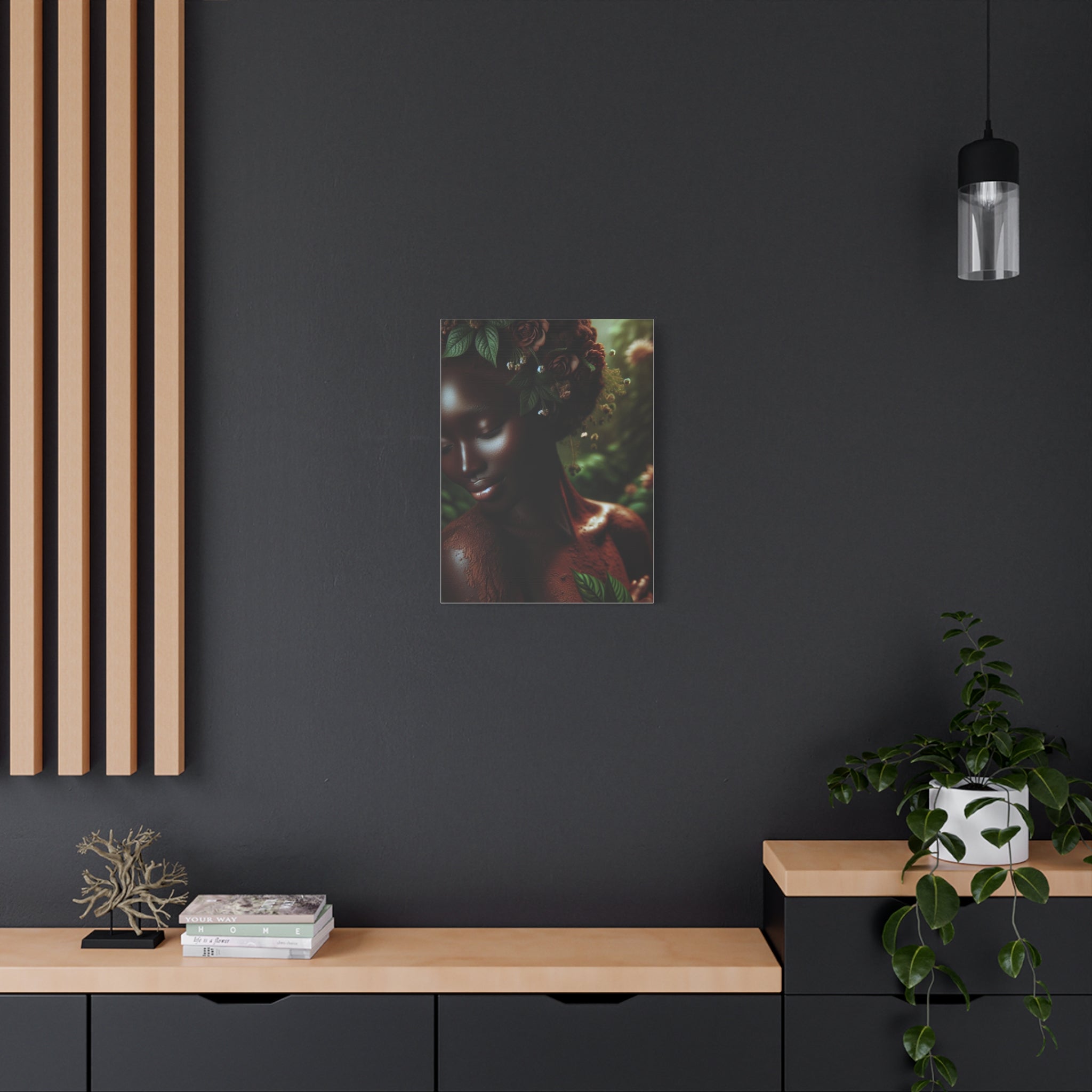 Elegant Mother Nature Canvas Art Print