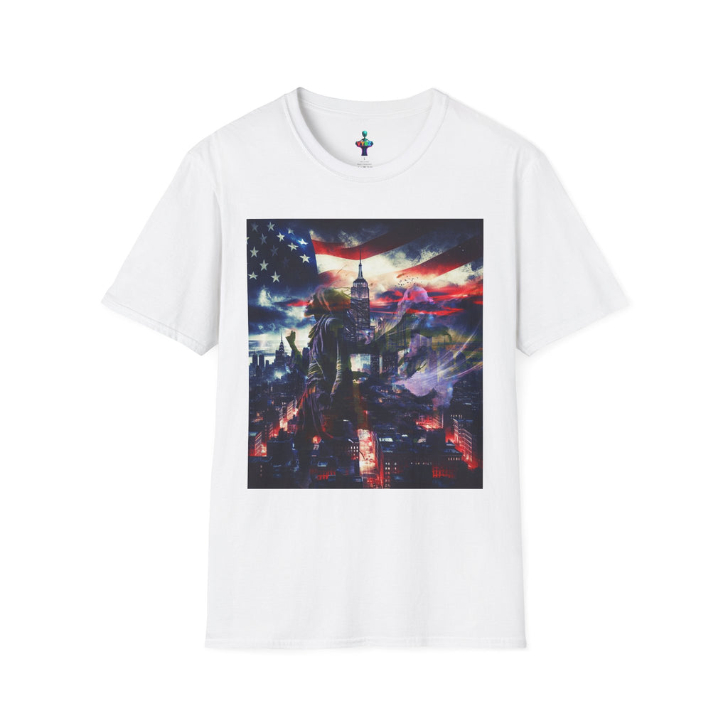 VYBZ Freedom-Themed Graphic Tee