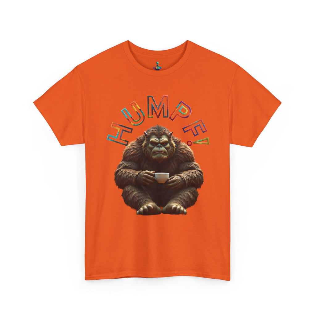 VYBZ Men's Coffee Bigfoot Tee - Autumn Exclusive Design
