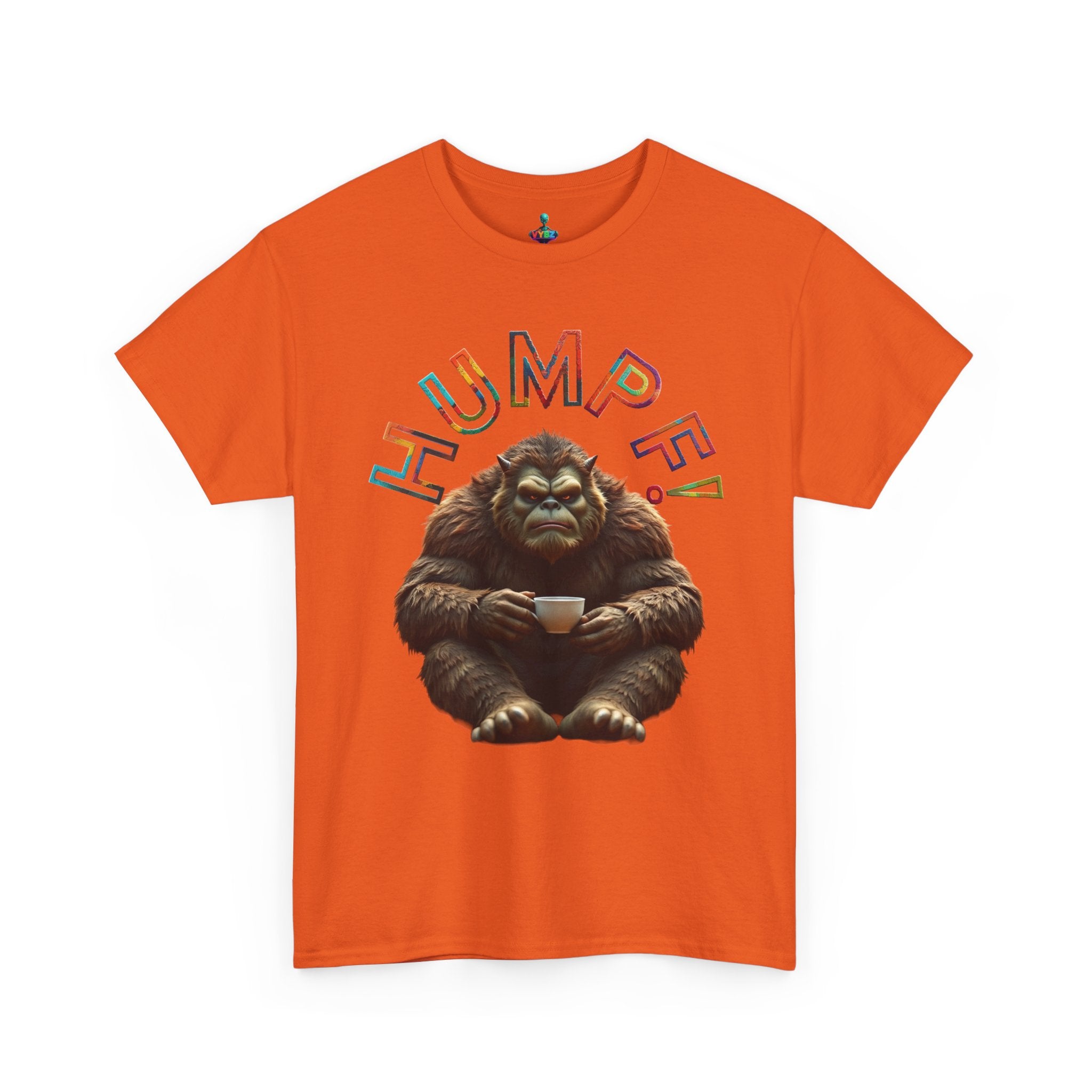 VYBZ Men's Coffee Bigfoot Tee - Autumn Exclusive Design