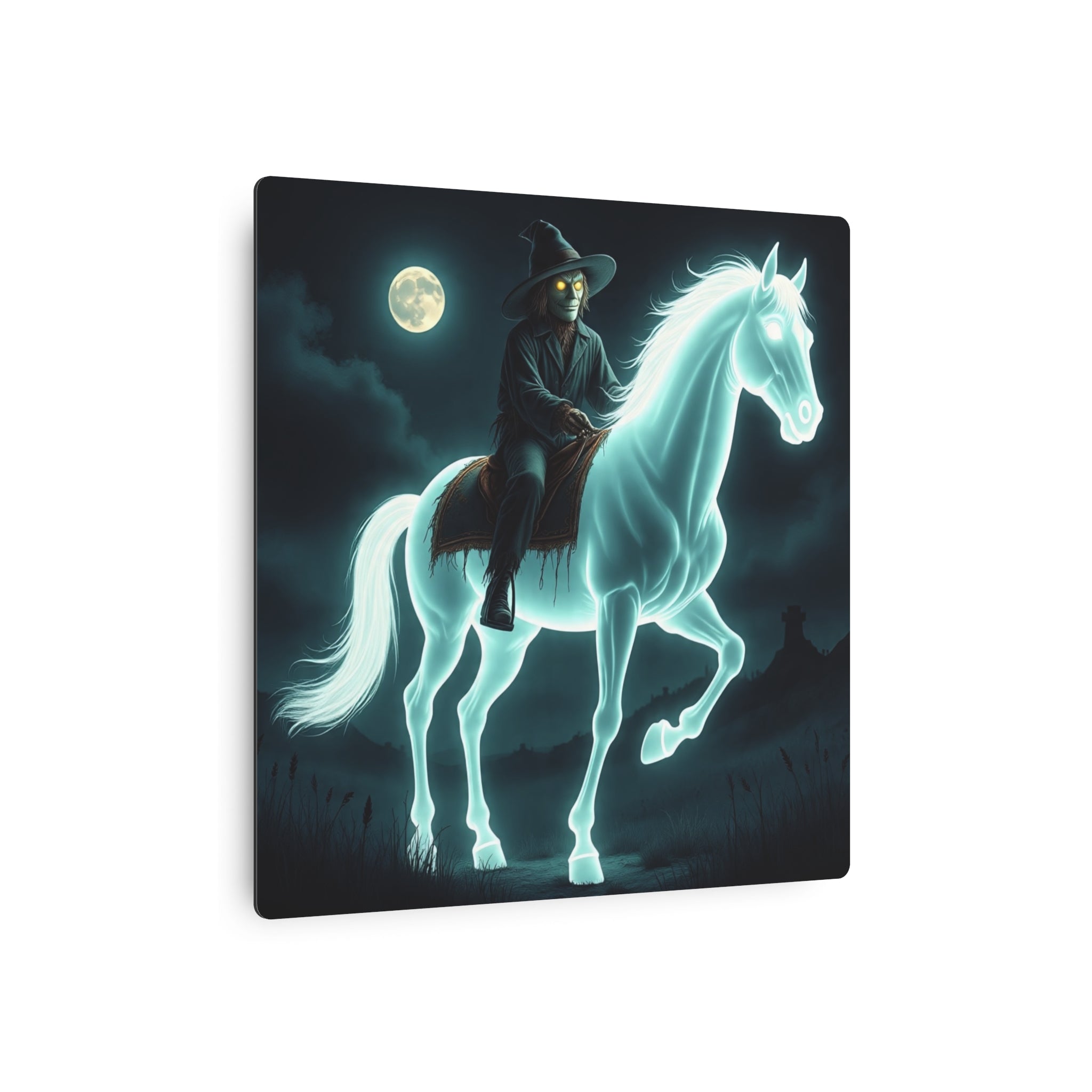 Metal Art Sign - Haunting Magical Halloween Spooky Exclusive Design