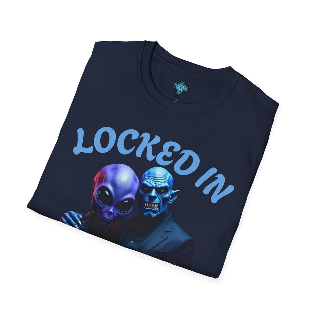 VYBZ "Locked In" Alien Couple T-Shirt