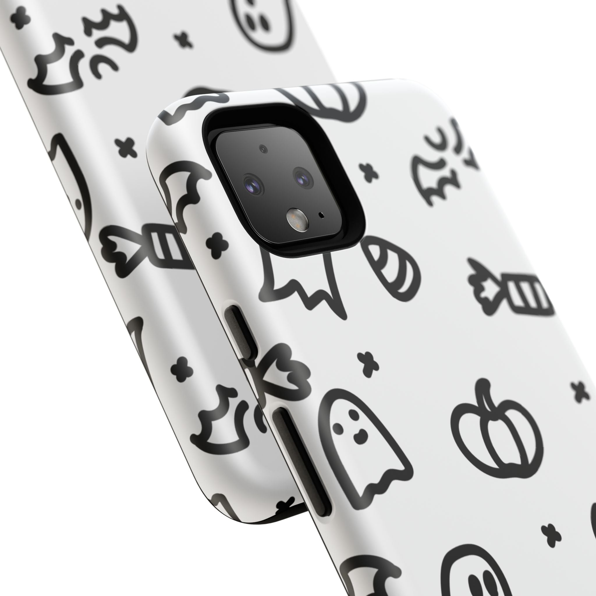Halloween Themed Phone Case, Spooky Ghosts and Pumpkins, Fall Decor, Costume Party, Trick or Treat