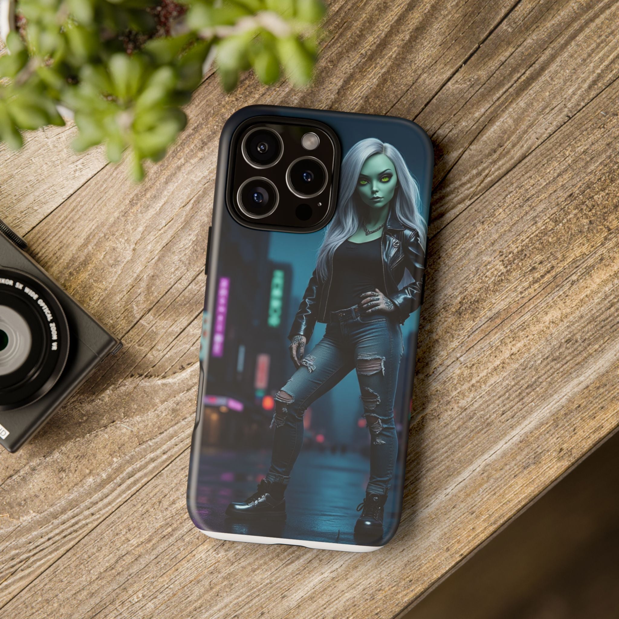 Alien Chic Tough Phone Case