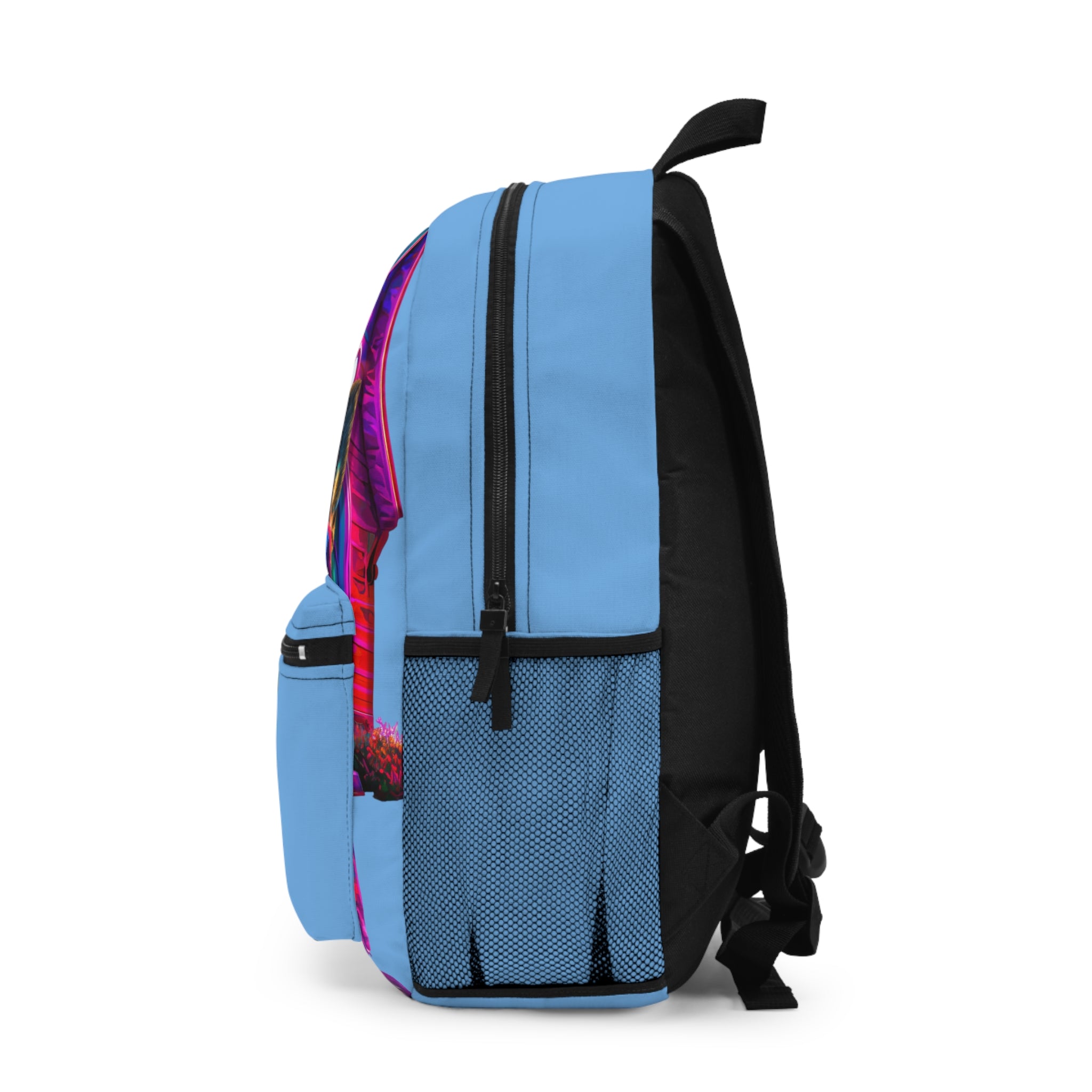 VYBZ Colorful Dog-Themed Backpack