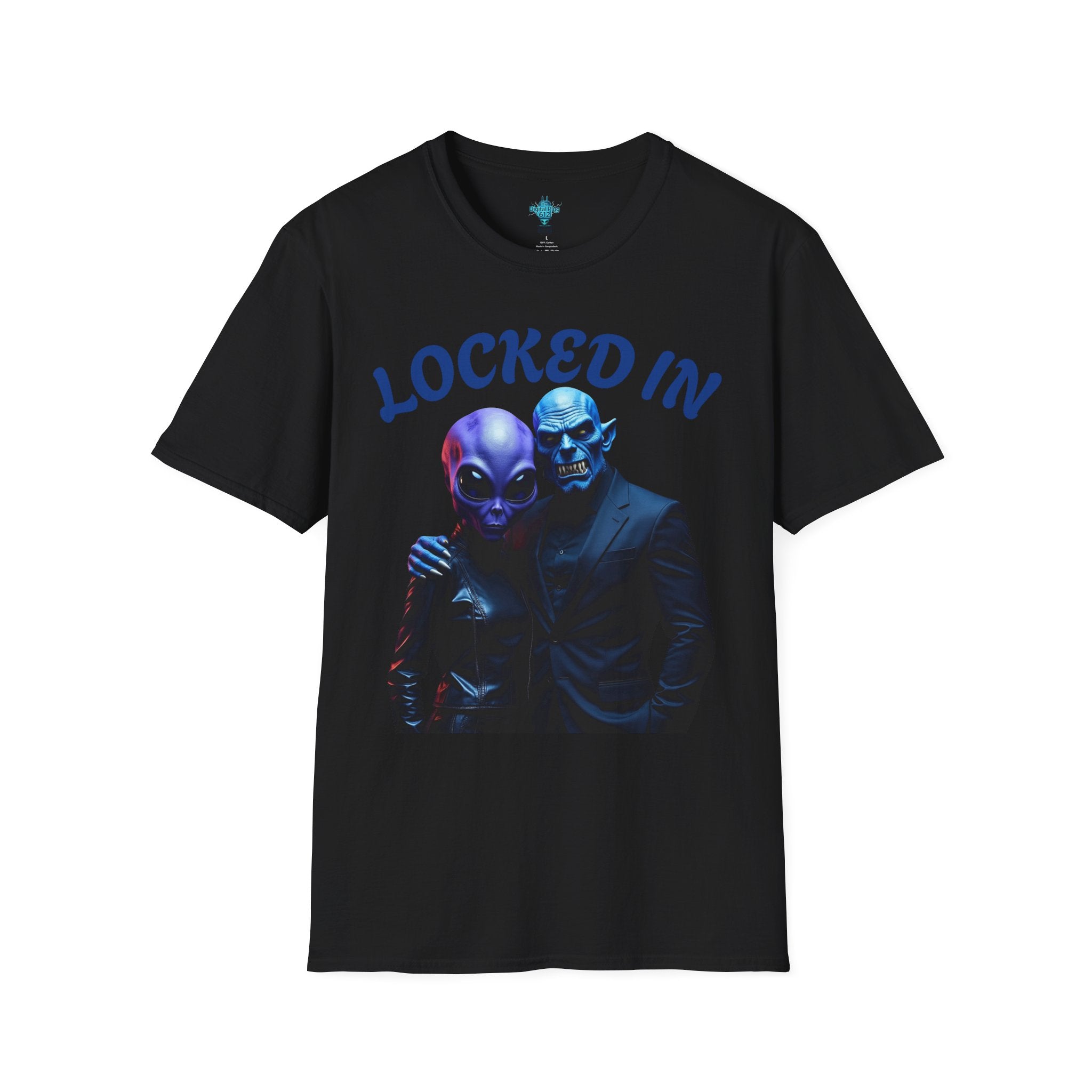 VYBZ "Locked In" Alien Couple T-Shirt