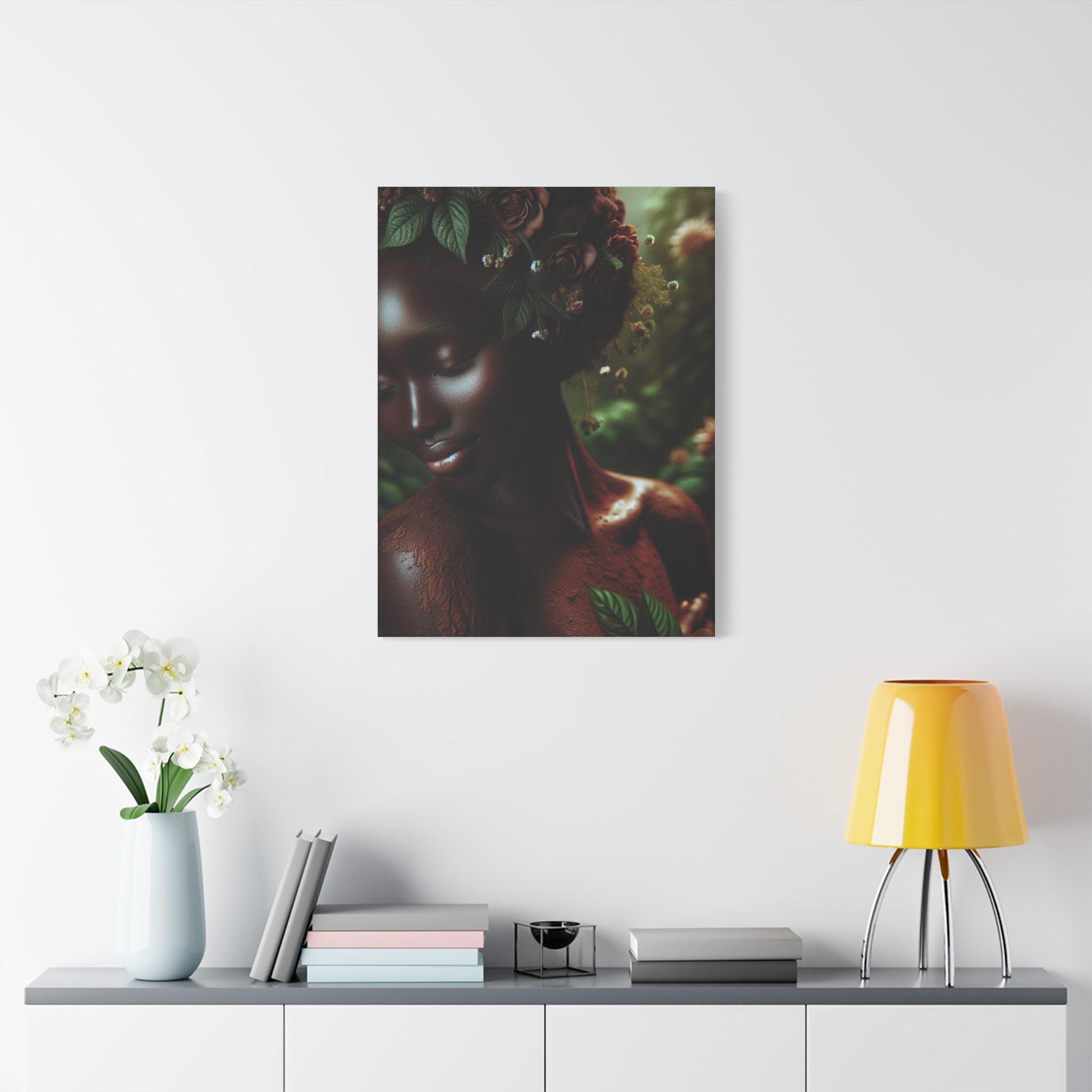 Elegant Mother Nature Canvas Art Print