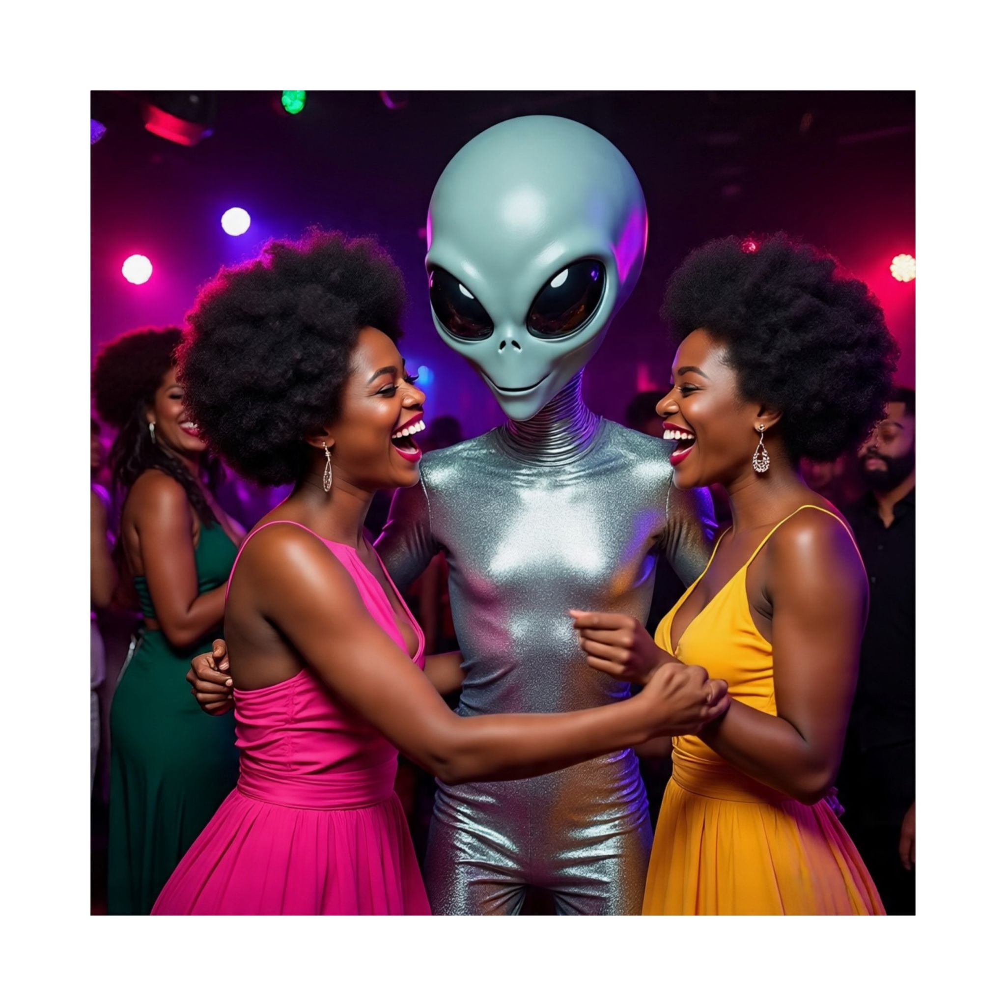 Alien Vertical Poster - Matte Finish