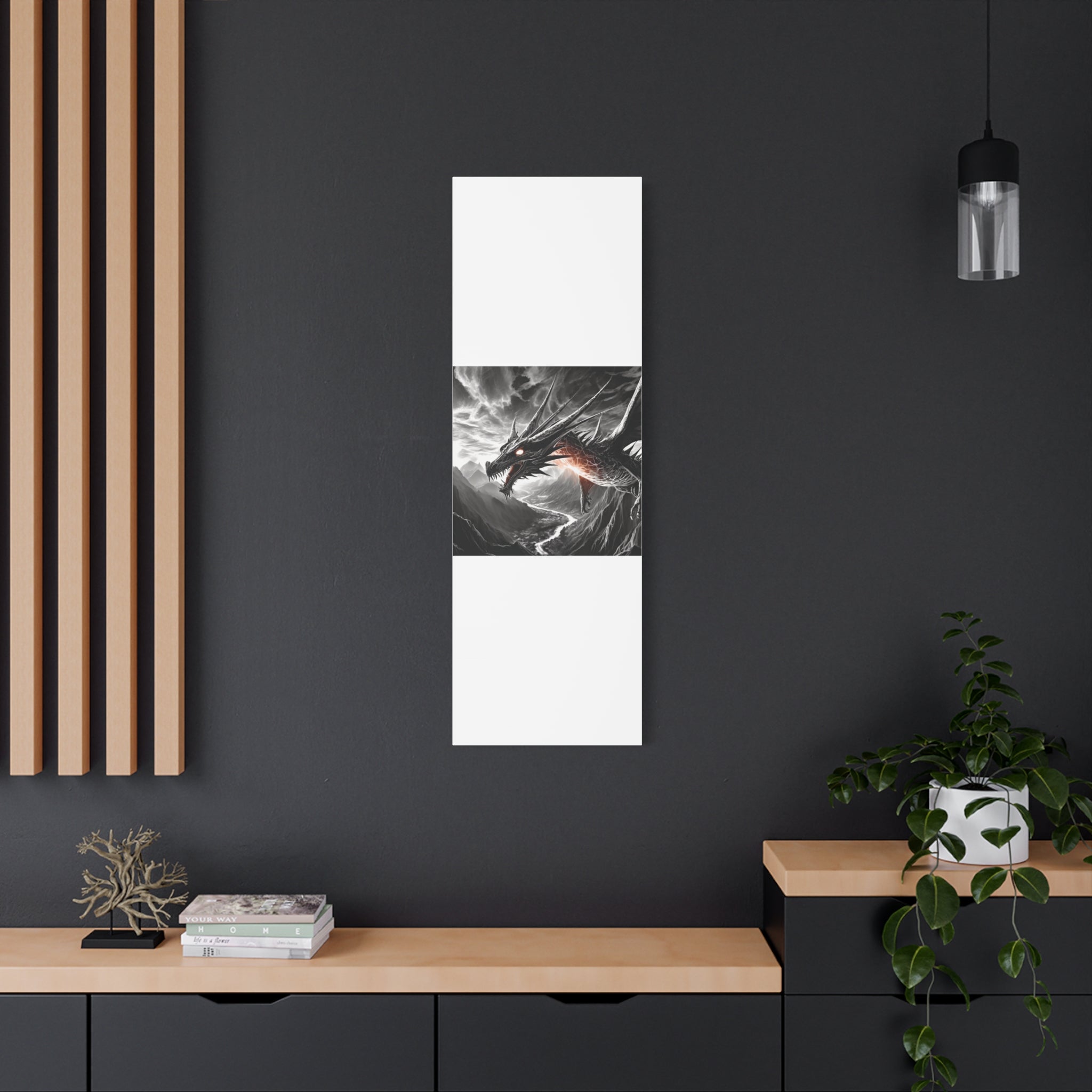 Dragon Art Canvas Print