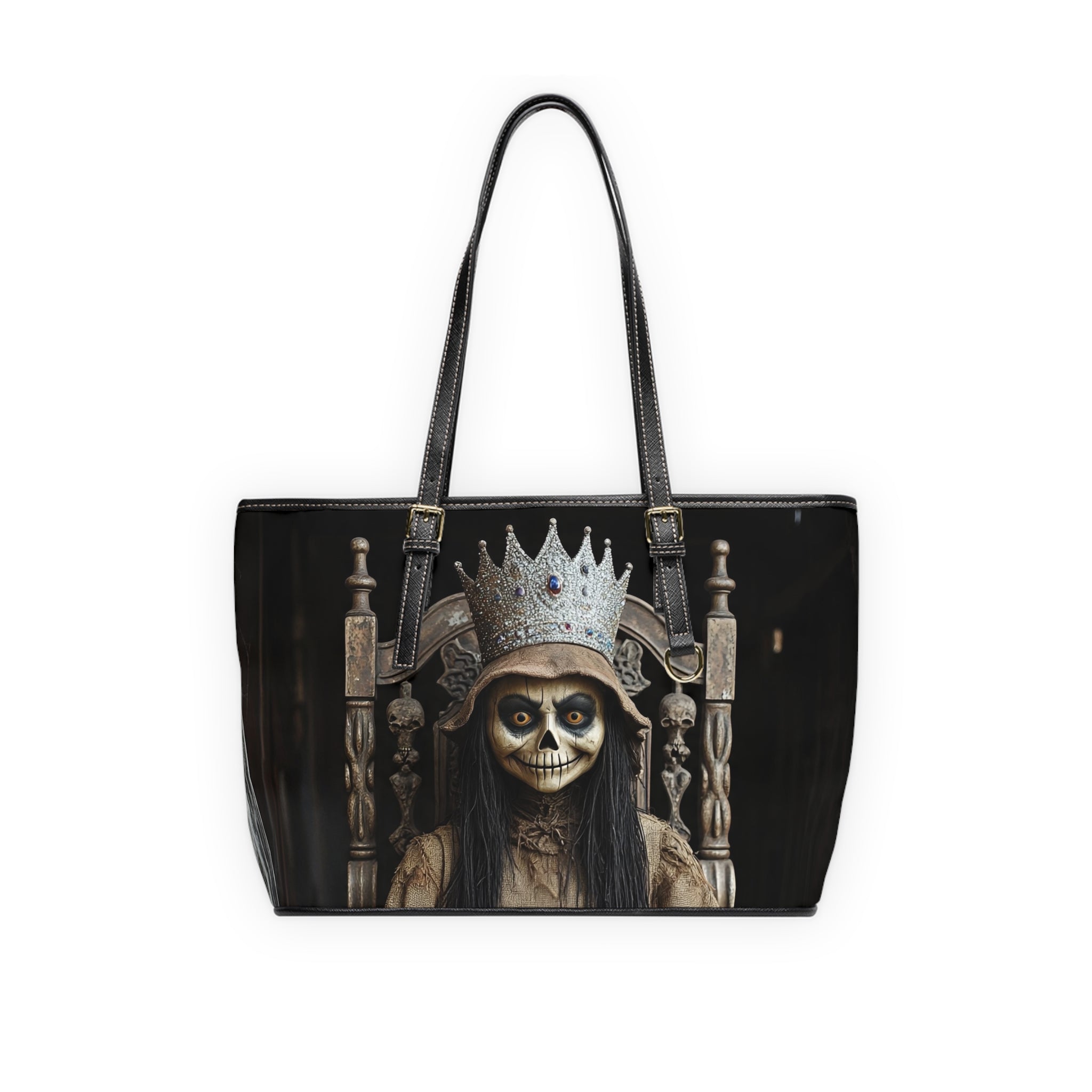 VYBZ Shoulder Bag - Scarecrow Queen Spooky Halloween Design