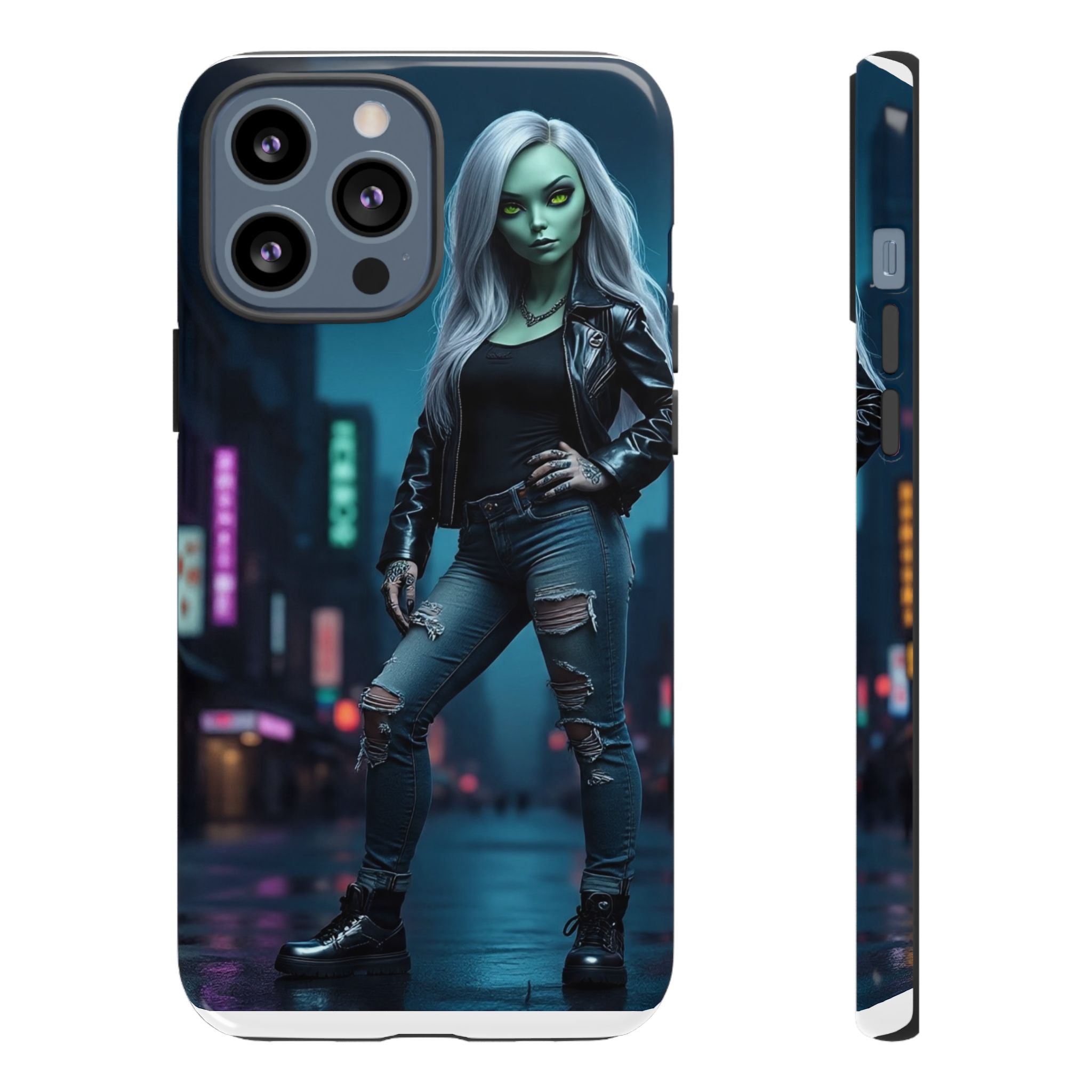 Alien Chic Tough Phone Case