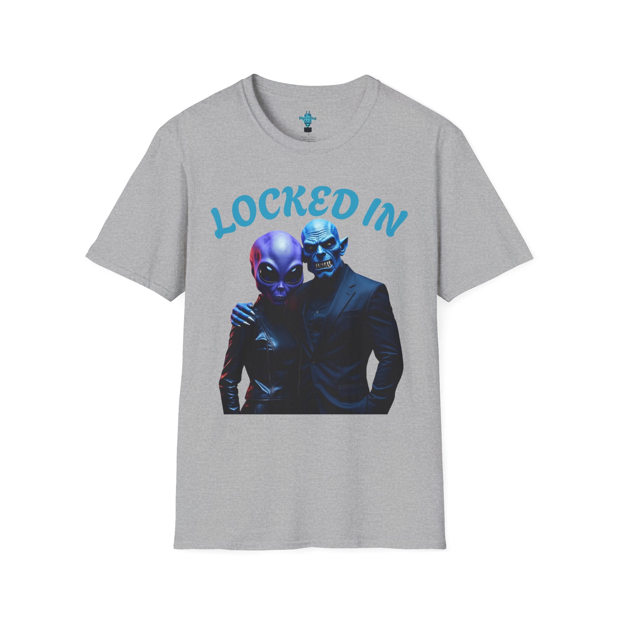 VYBZ "Locked In" Alien Couple T-Shirt