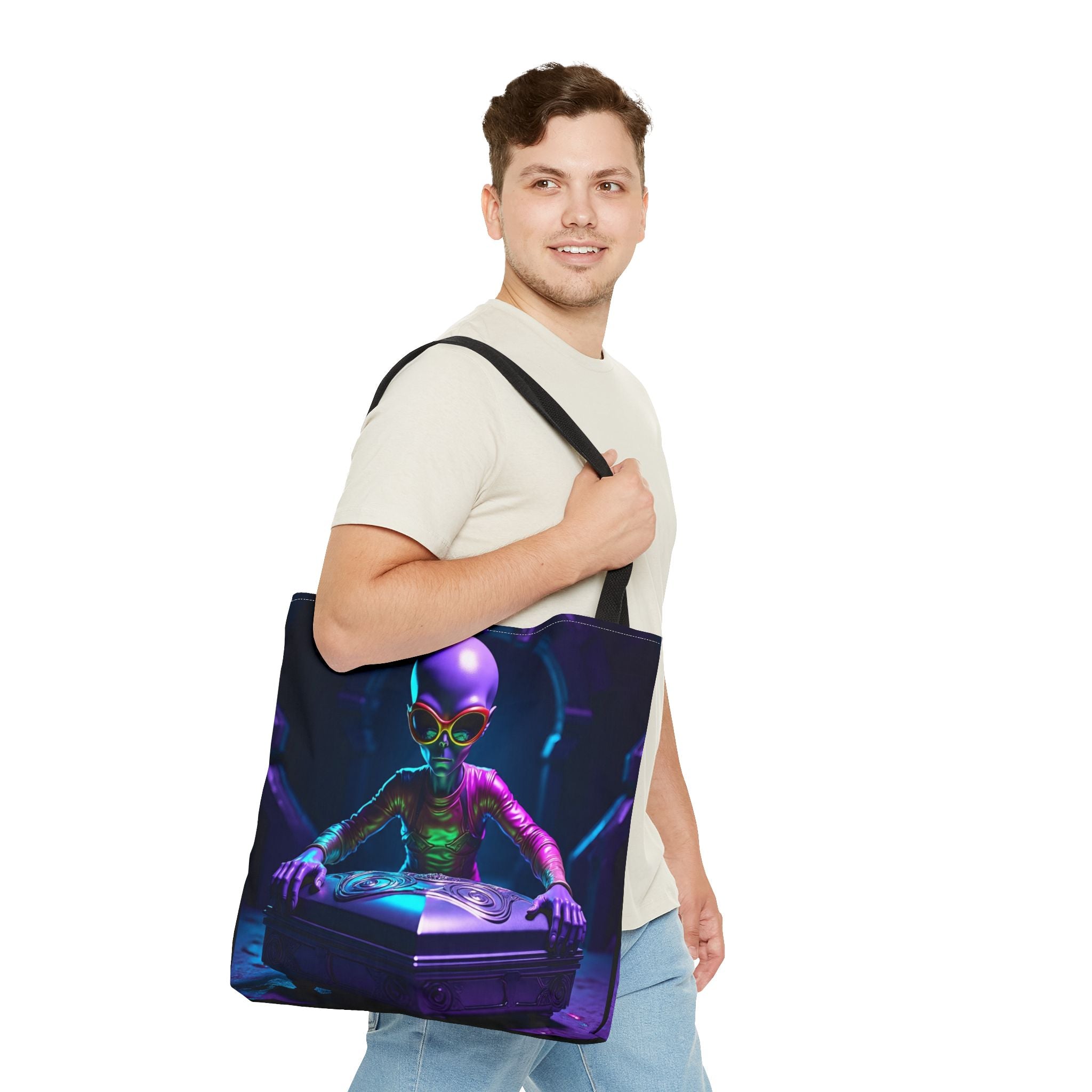 Tote Bag - VYBZ Exclusive Alien DJ Halloween Design