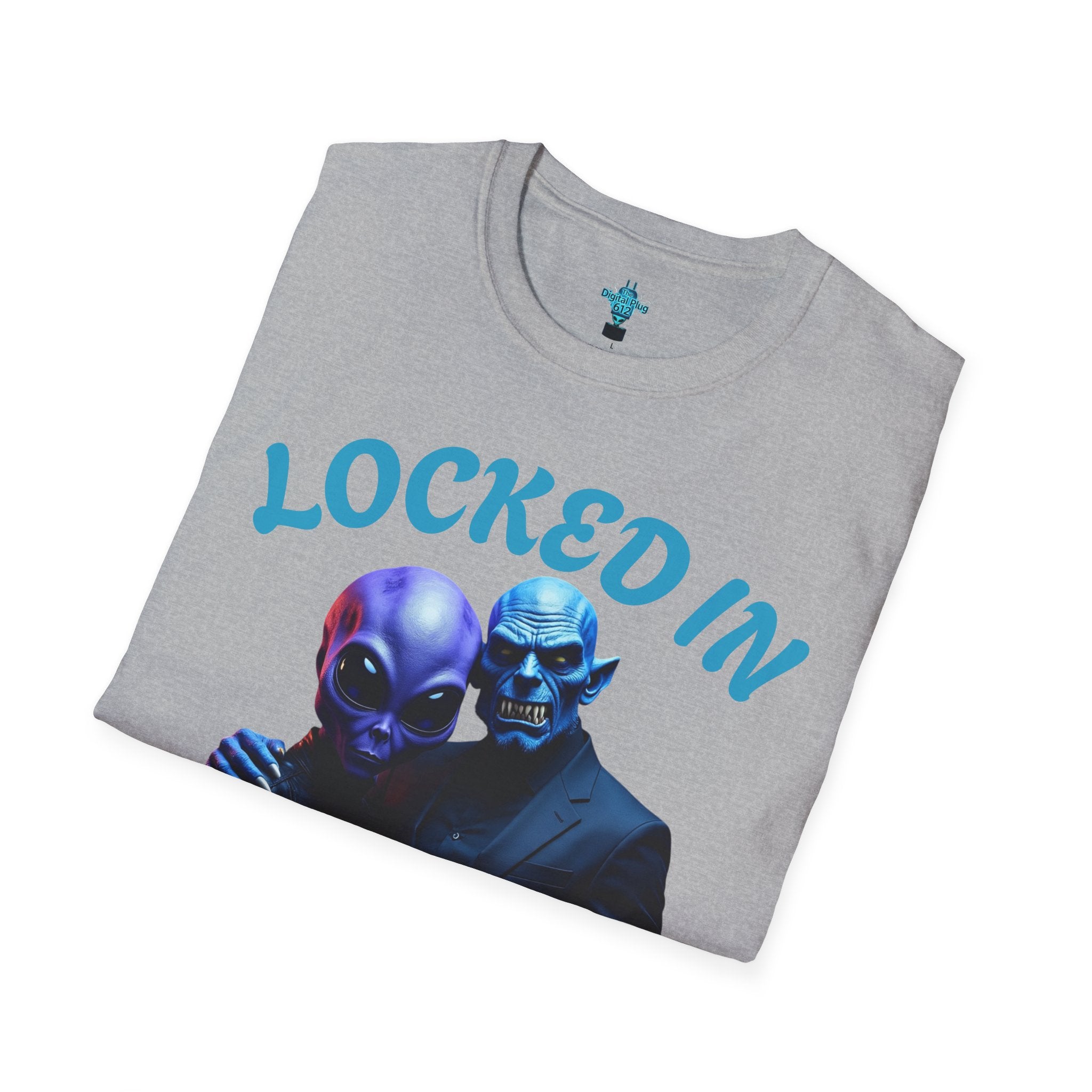 VYBZ "Locked In" Alien Couple T-Shirt