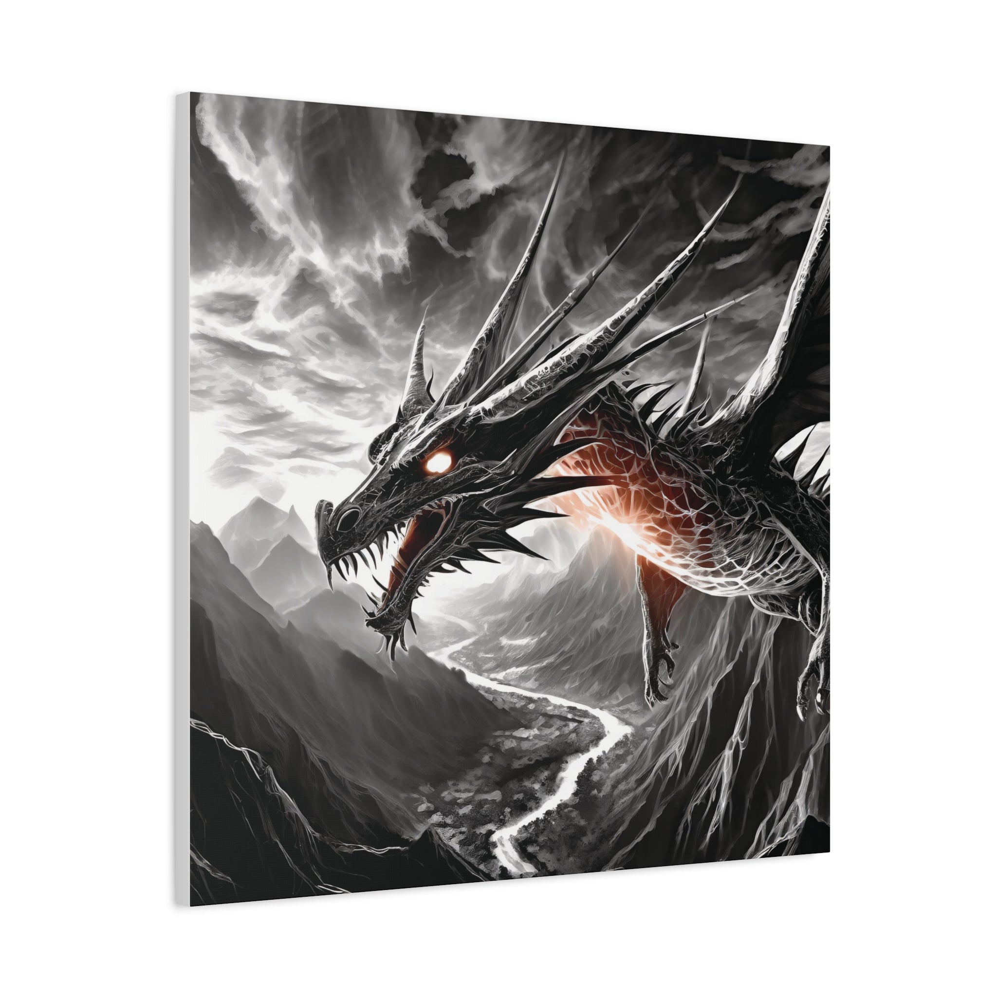 Dragon Art Canvas Print