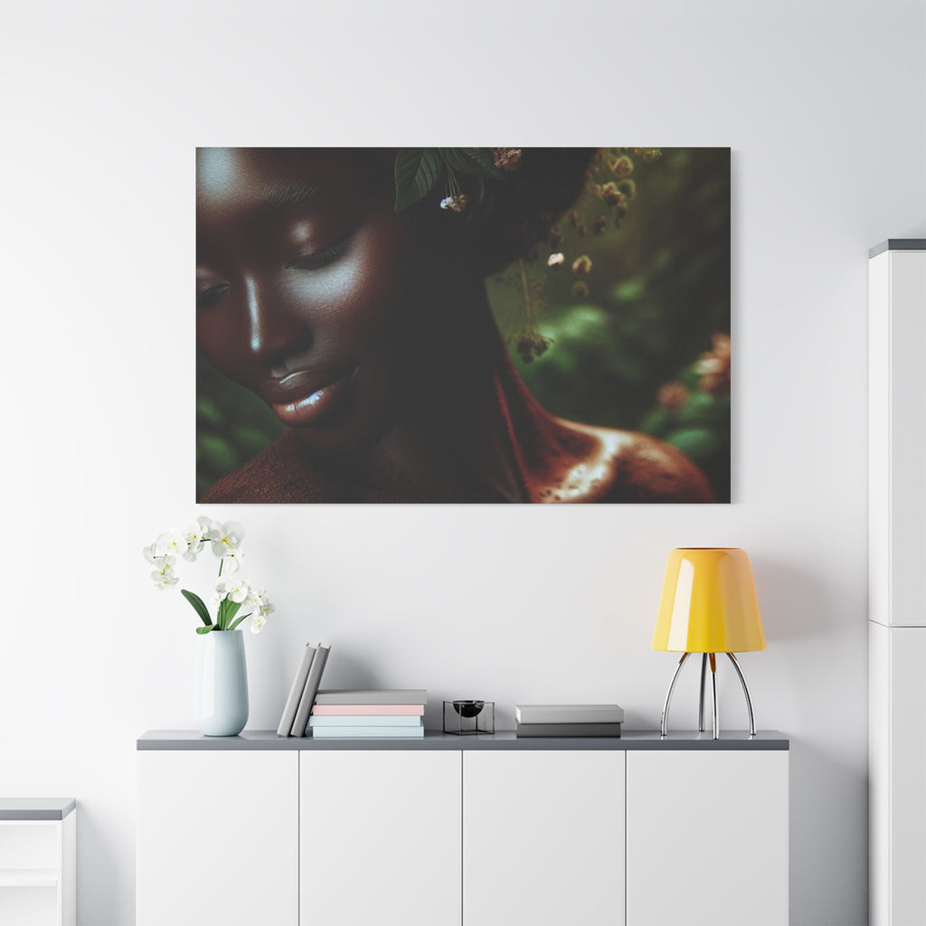 Elegant Mother Nature Canvas Art Print