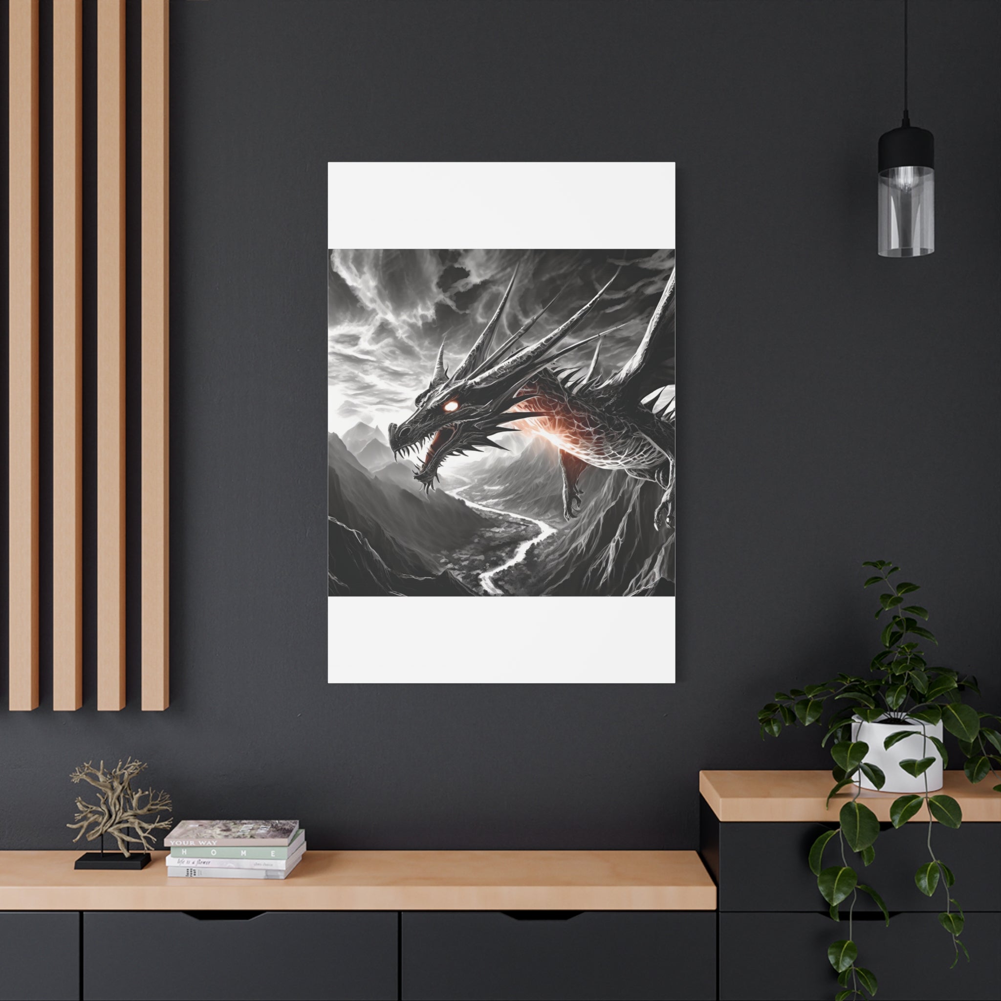 Dragon Art Canvas Print