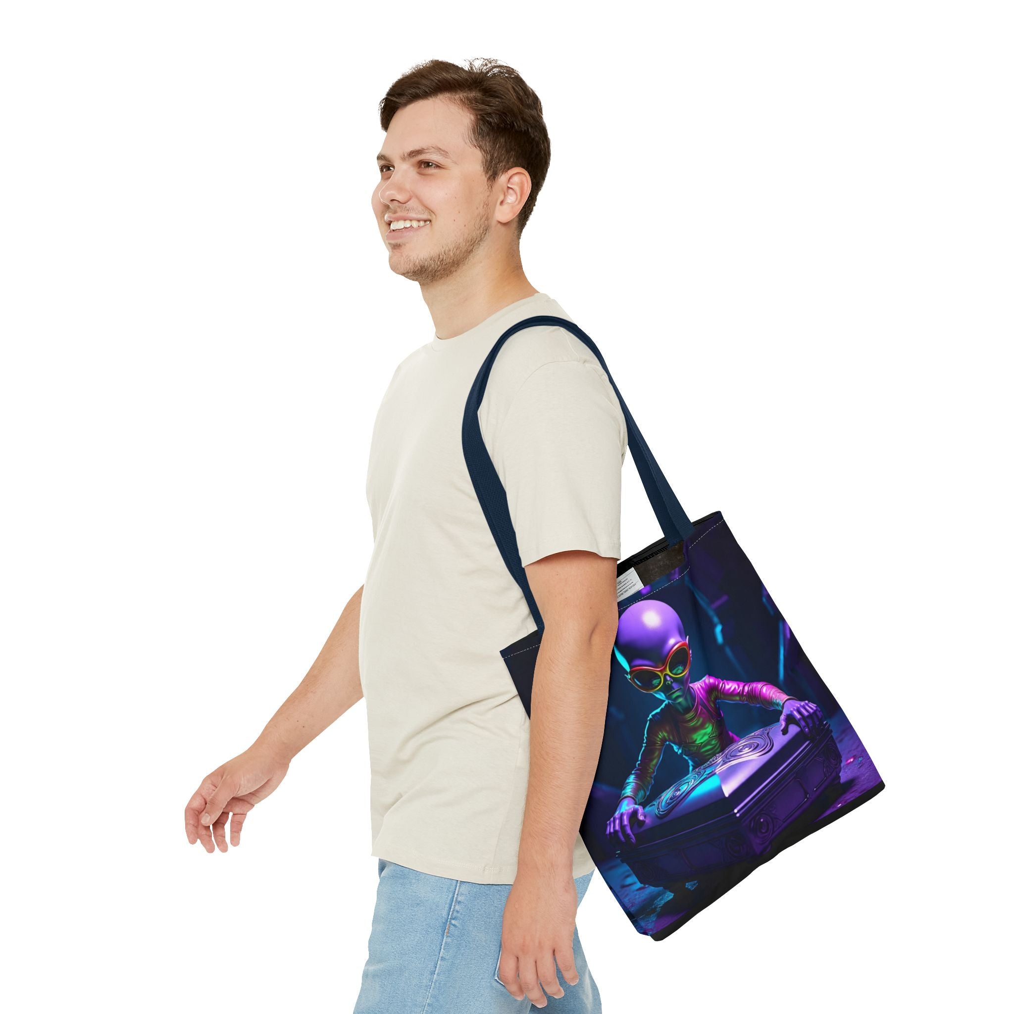 Tote Bag - VYBZ Exclusive Alien DJ Halloween Design