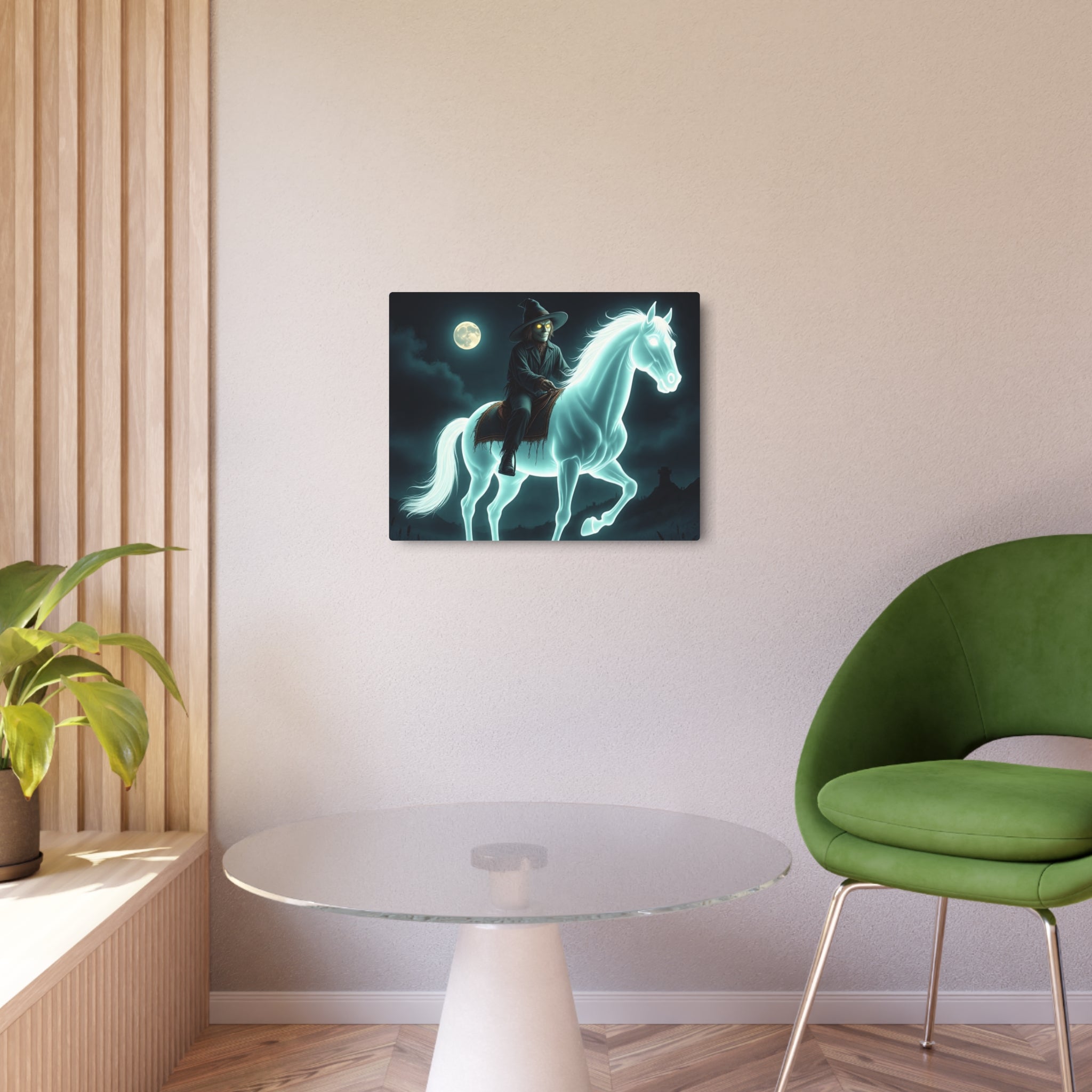 Metal Art Sign - Haunting Magical Halloween Spooky Exclusive Design