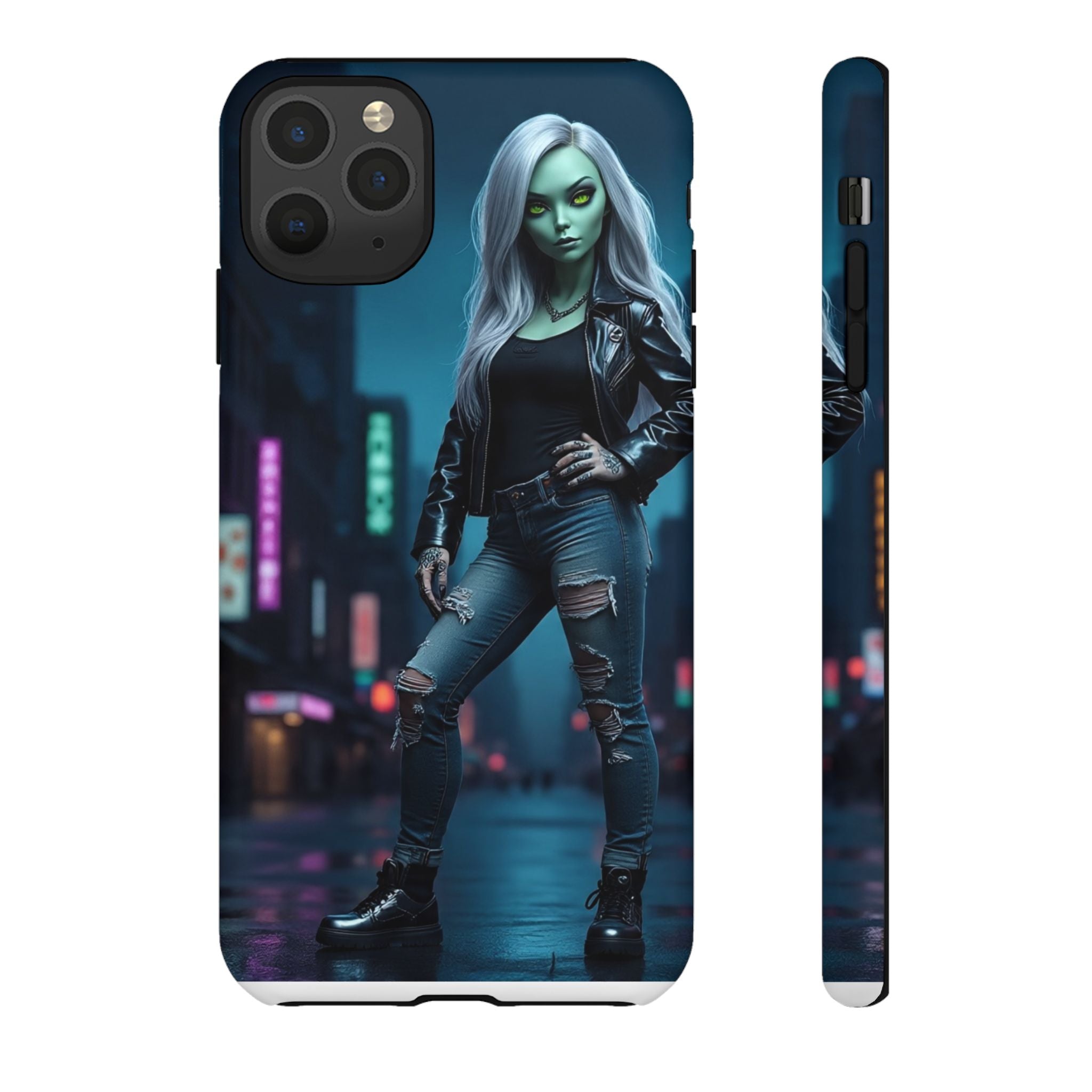 Alien Chic Tough Phone Case