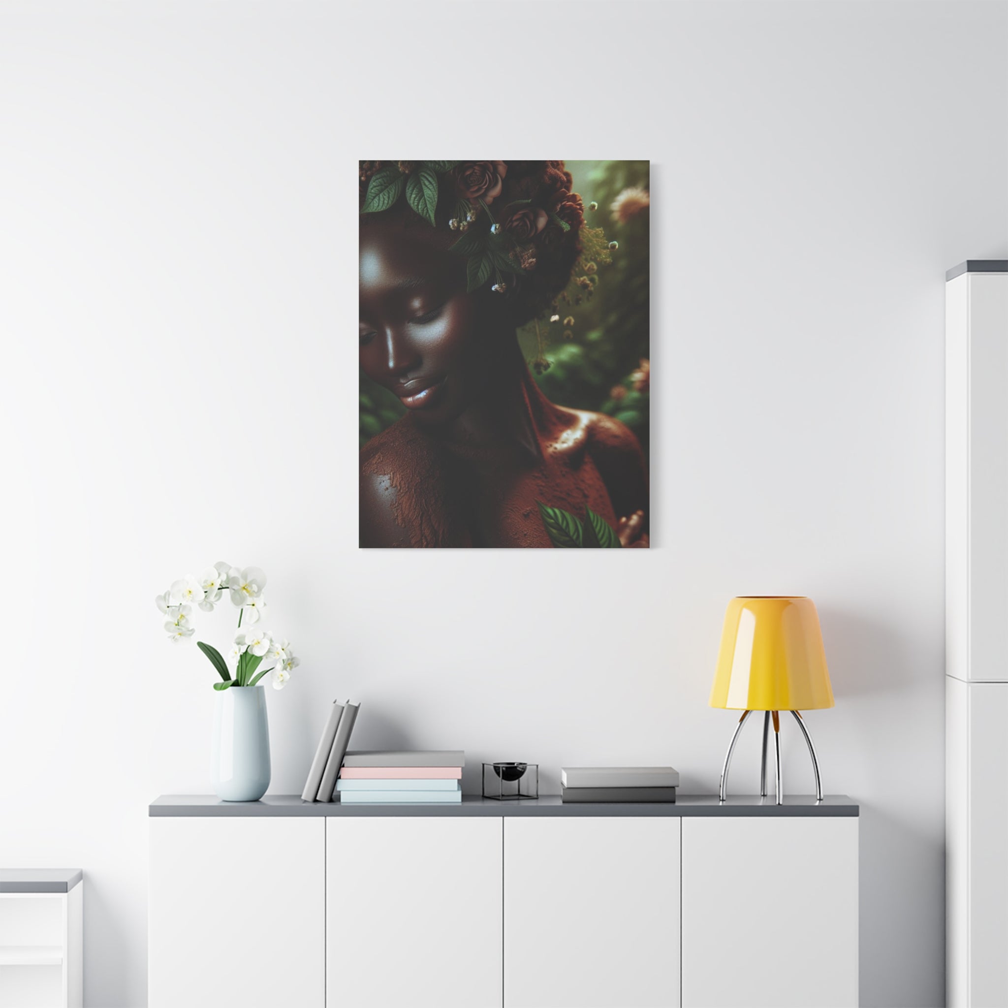 Elegant Mother Nature Canvas Art Print