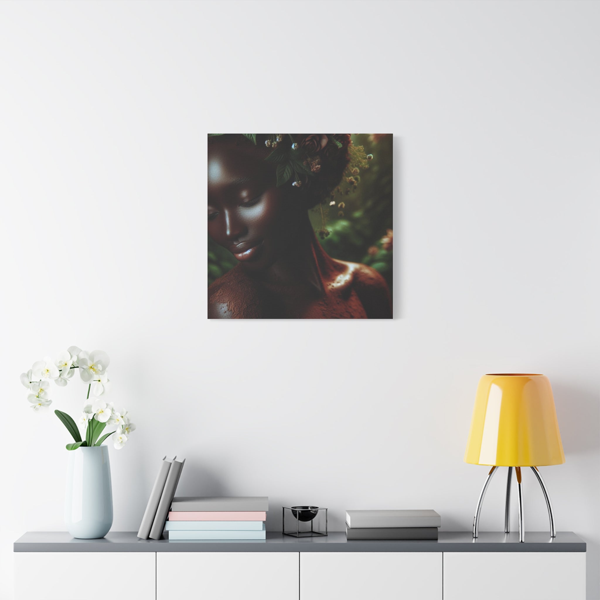 Elegant Mother Nature Canvas Art Print