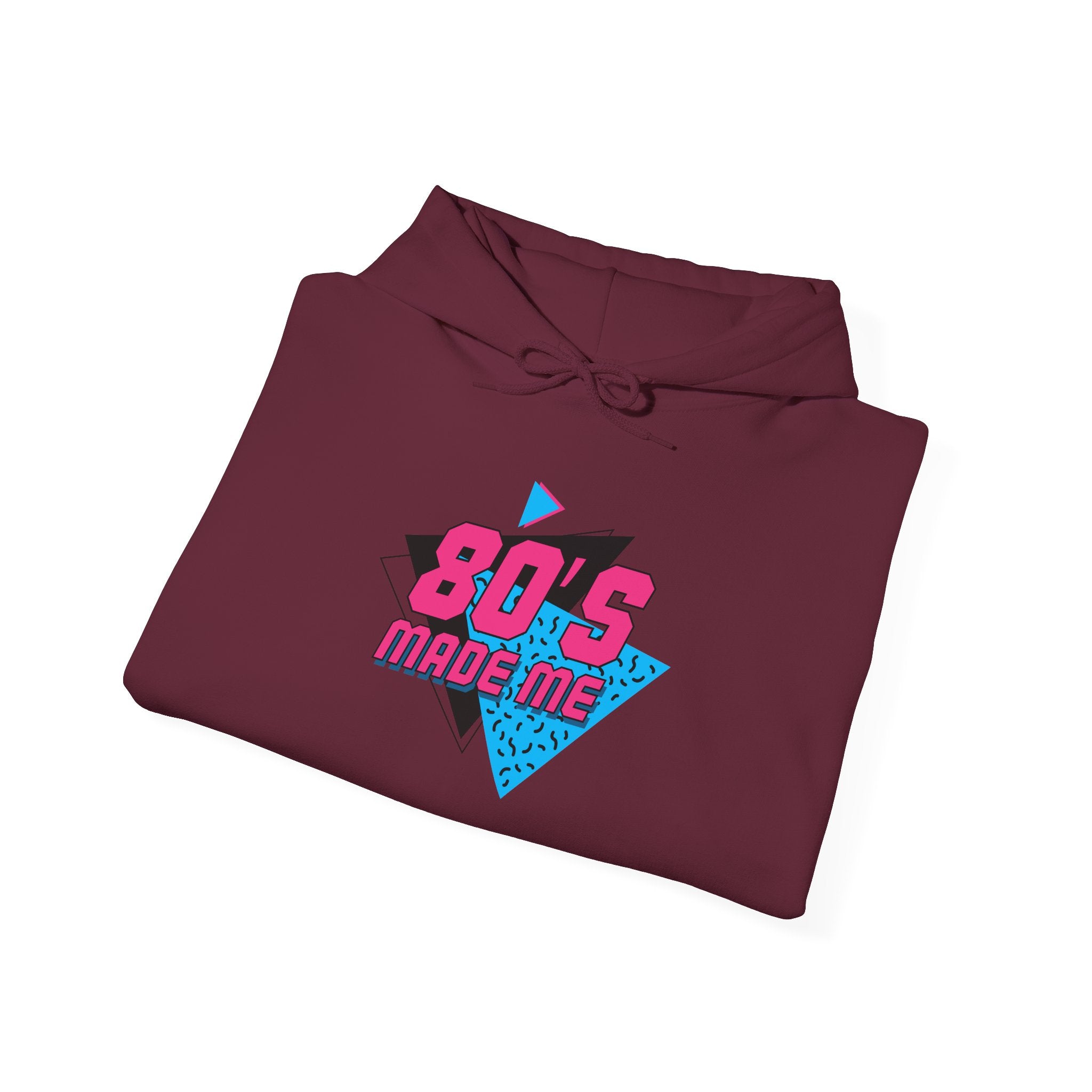 VYBZ 80s Born Unisex Hoodie - Colorful & Fun Retro Sweatshirt