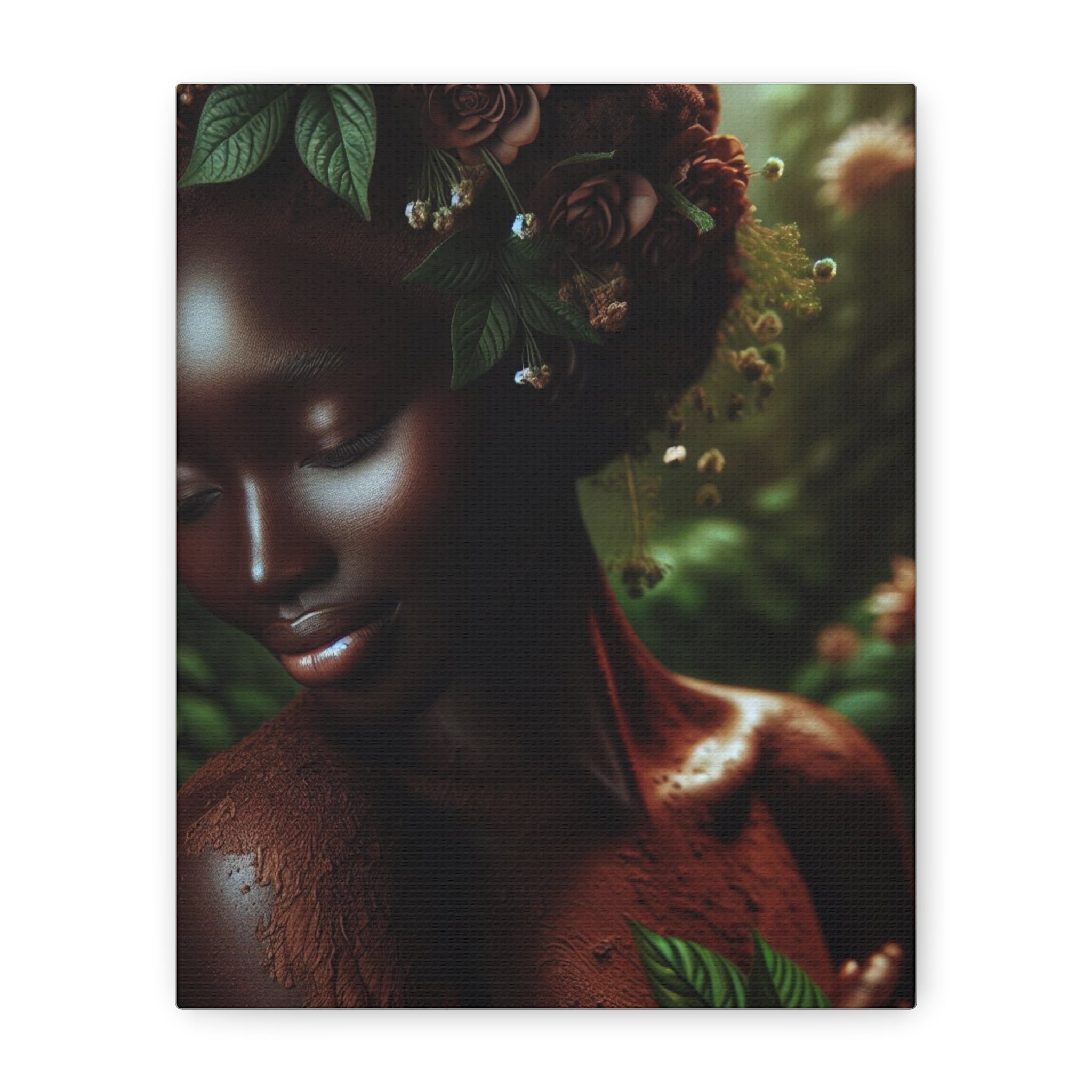 Elegant Mother Nature Canvas Art Print